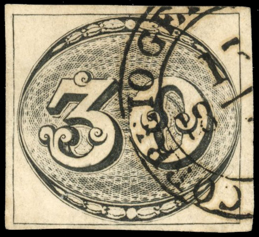 Brazil Bull's Eye 30r Worn Impression used