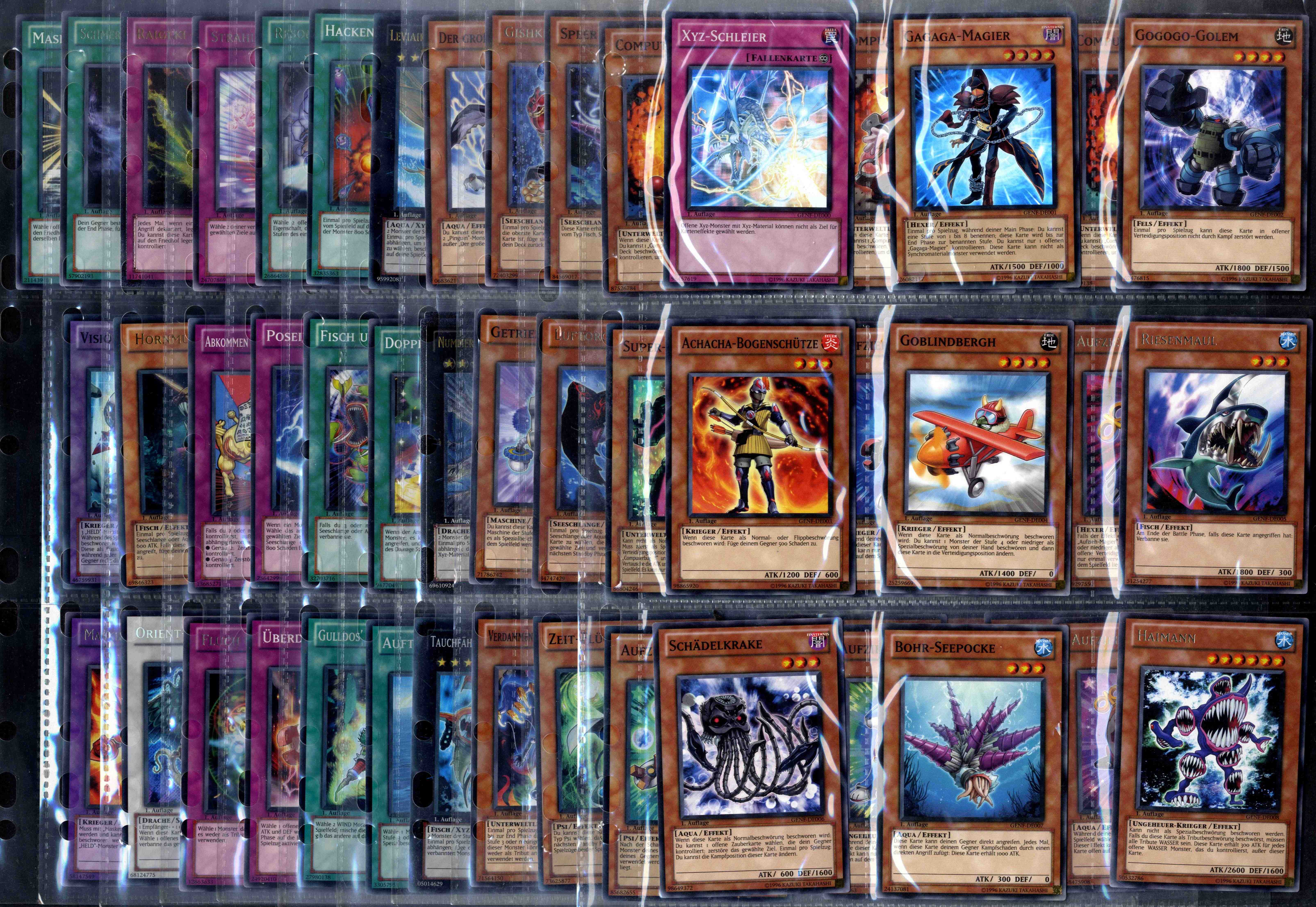 Yu-Gi-Oh! Generation Force 1st Edition German Set