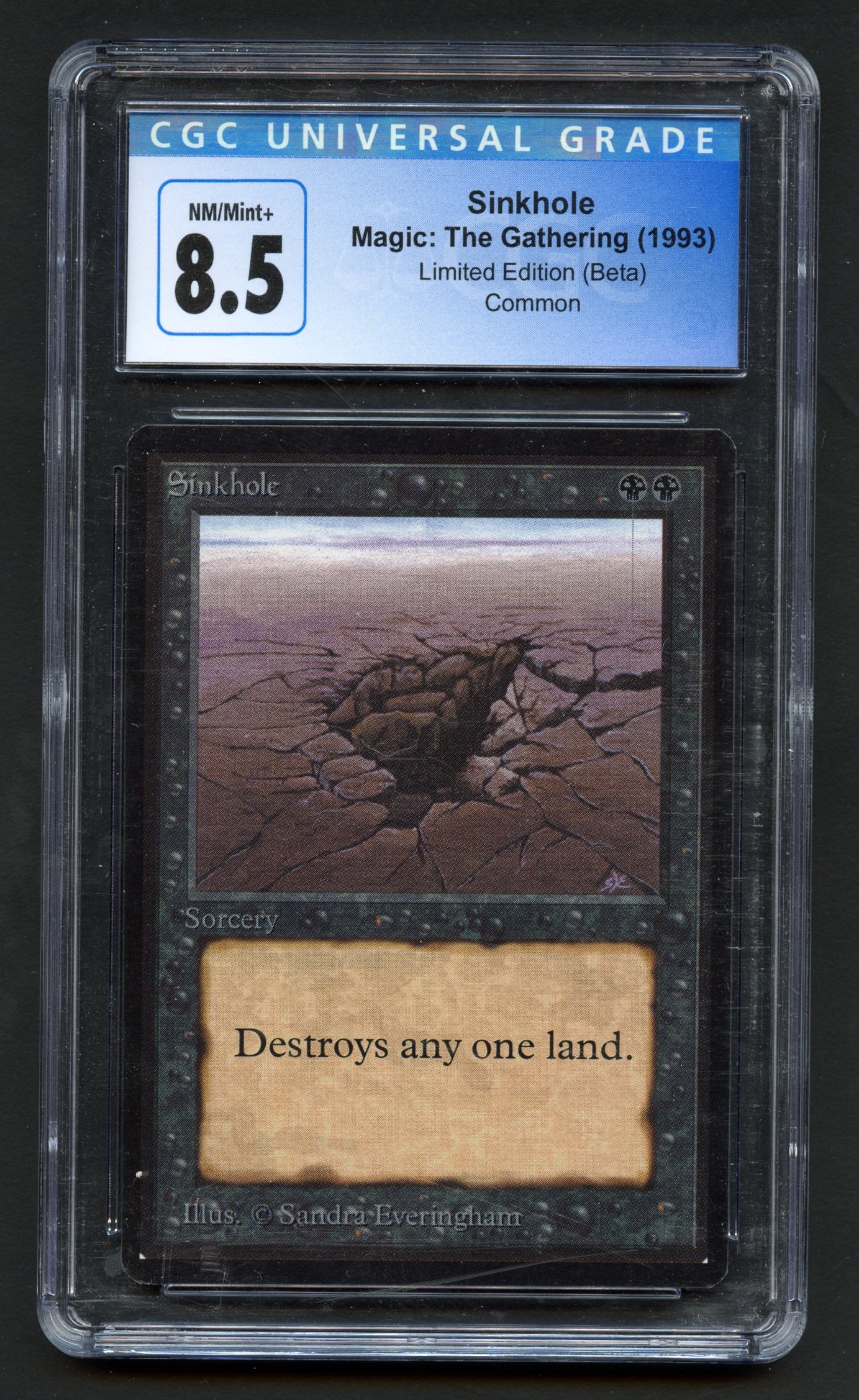 CGC 8.5 Sinkhole - Limited Edition Beta 1993