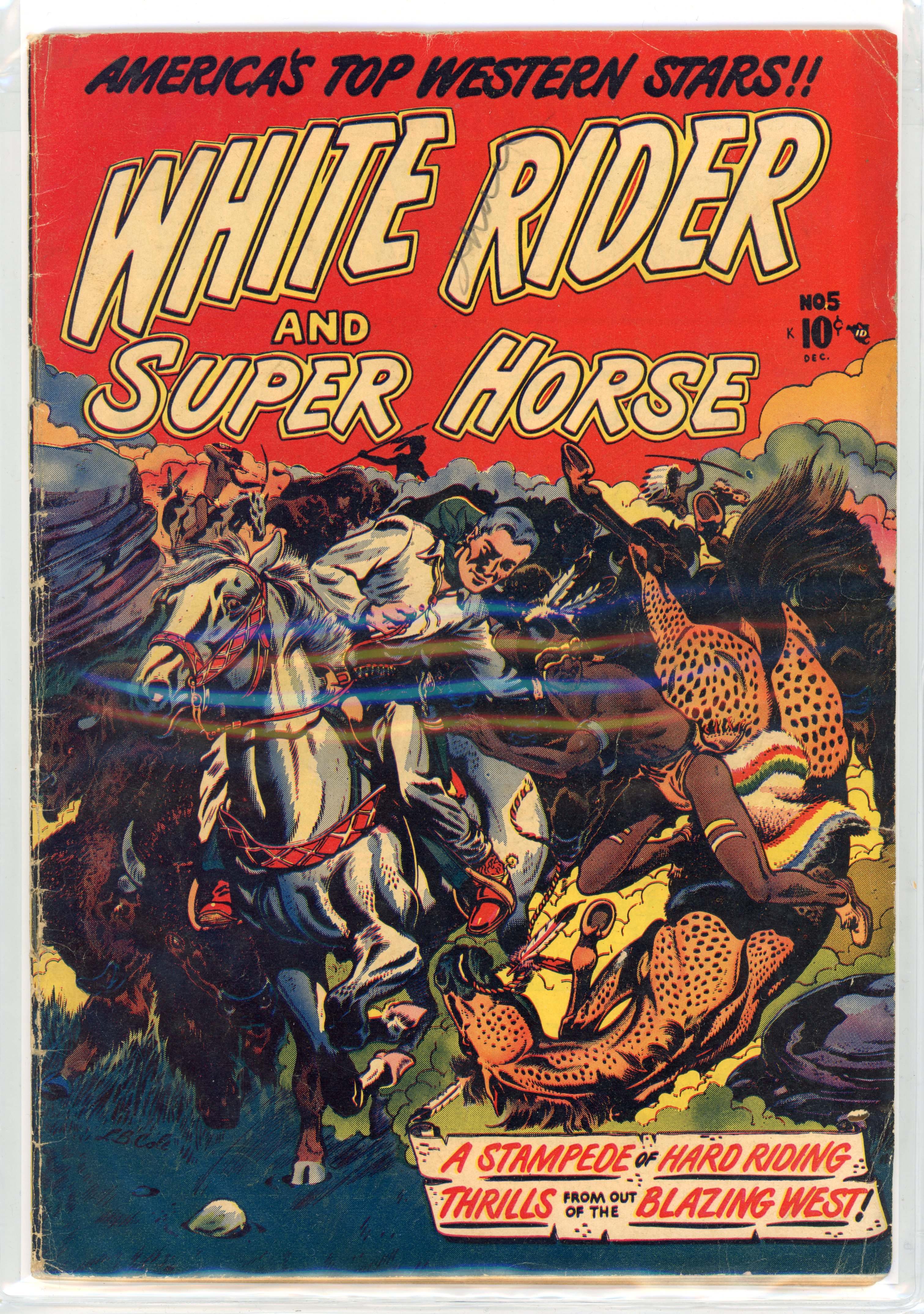 White Rider and Super Horse #5 (Star Publications, 1950)