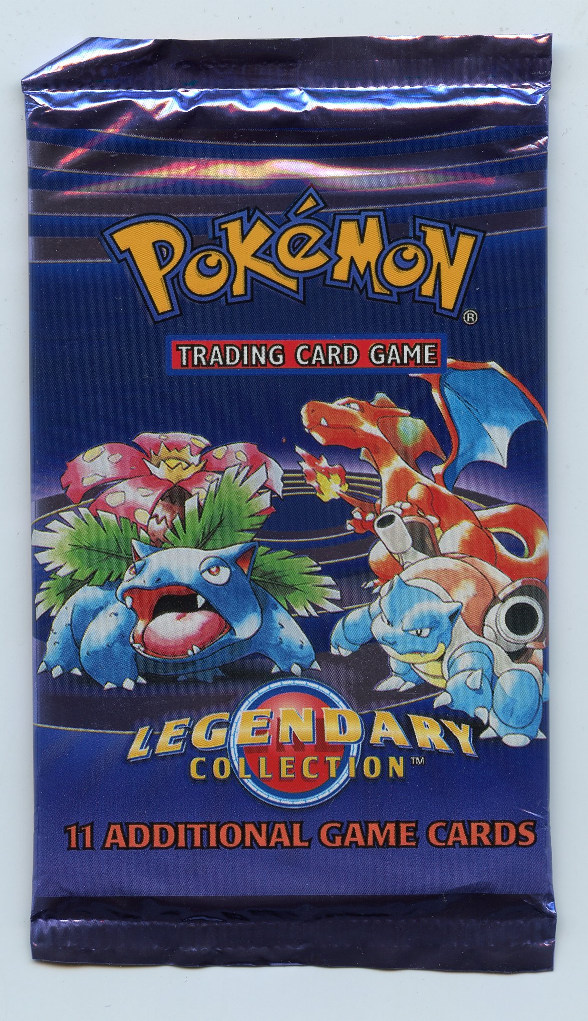 Legendary Collection Sealed Booster Pack - Kanto Starter Artwork