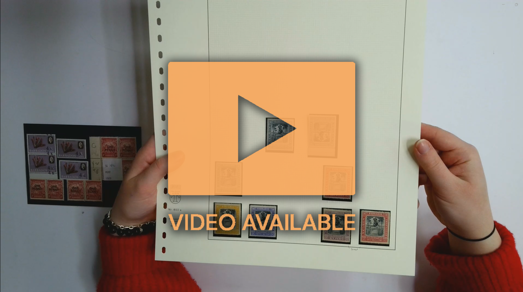 Barbados 1906-72 collection mint