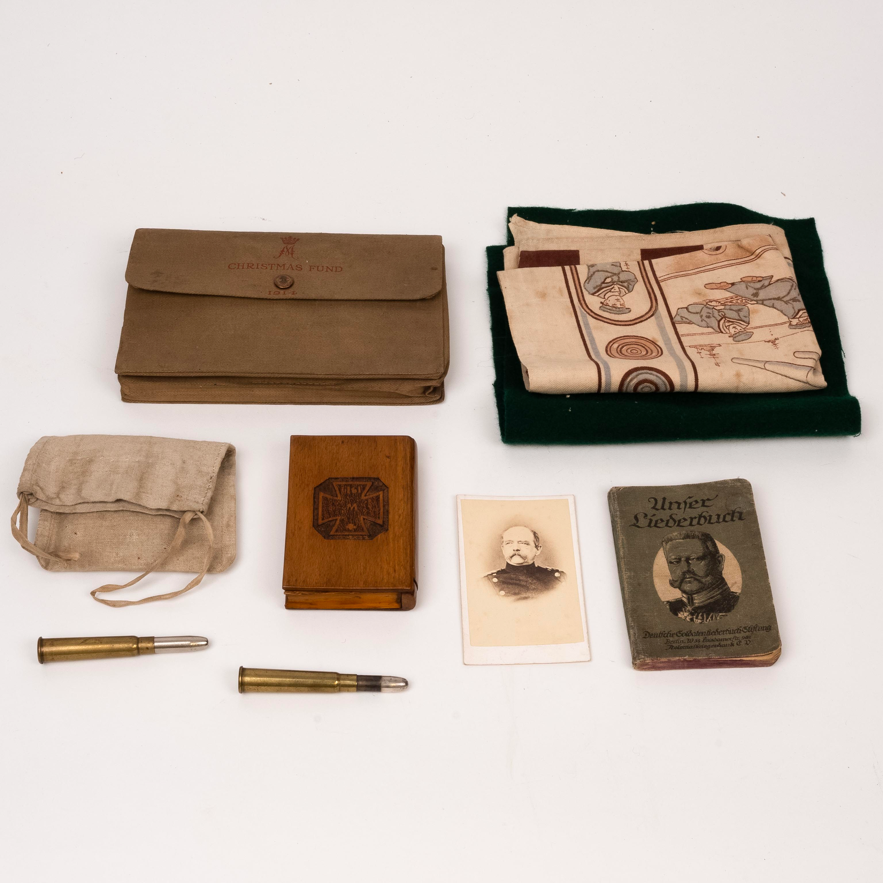1914 Princess Mary Christmas Writing Set with original contents, includes two pencils, Extremely Rare