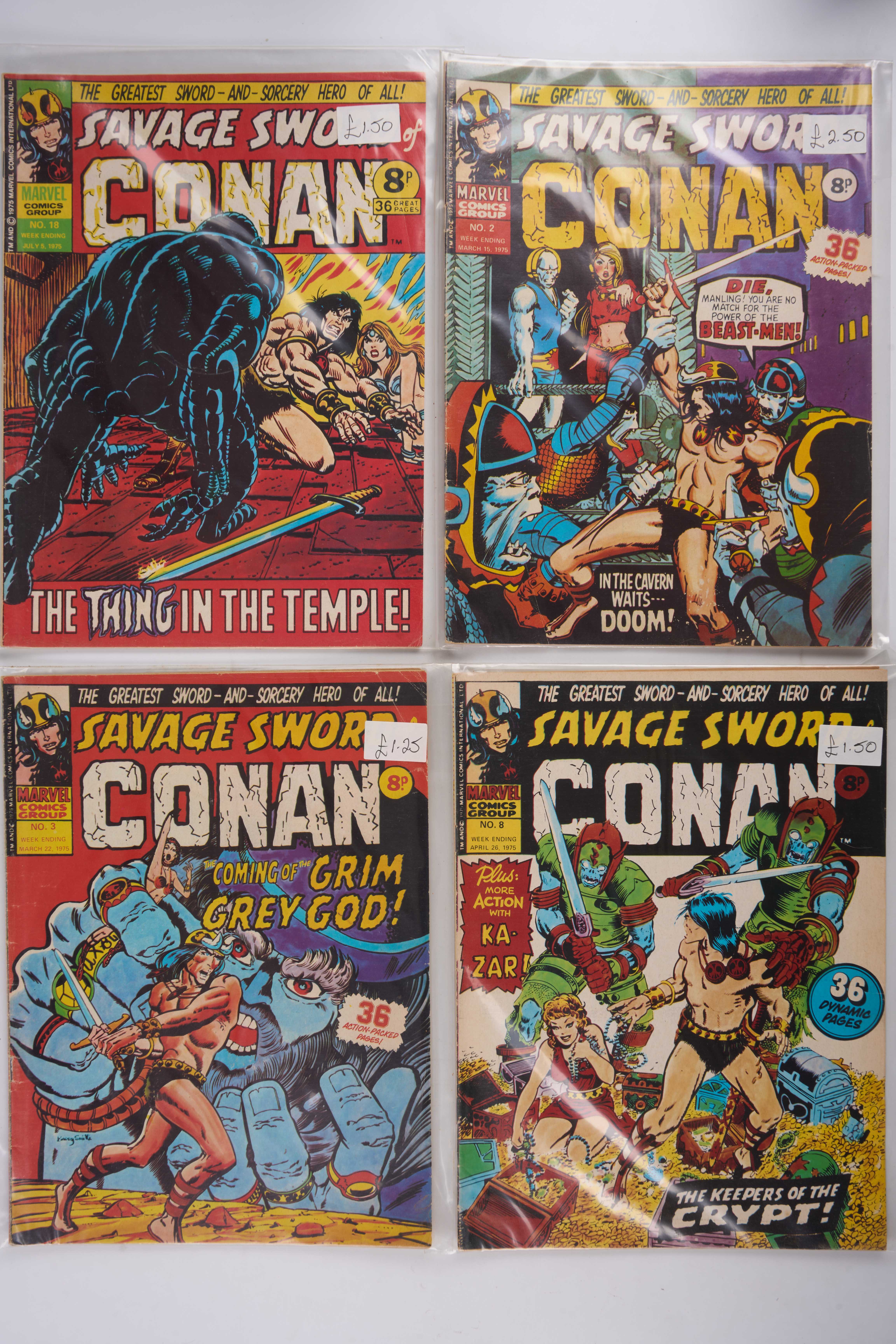 Savage Sword of Conan (Marvel Comics International, 1975)
