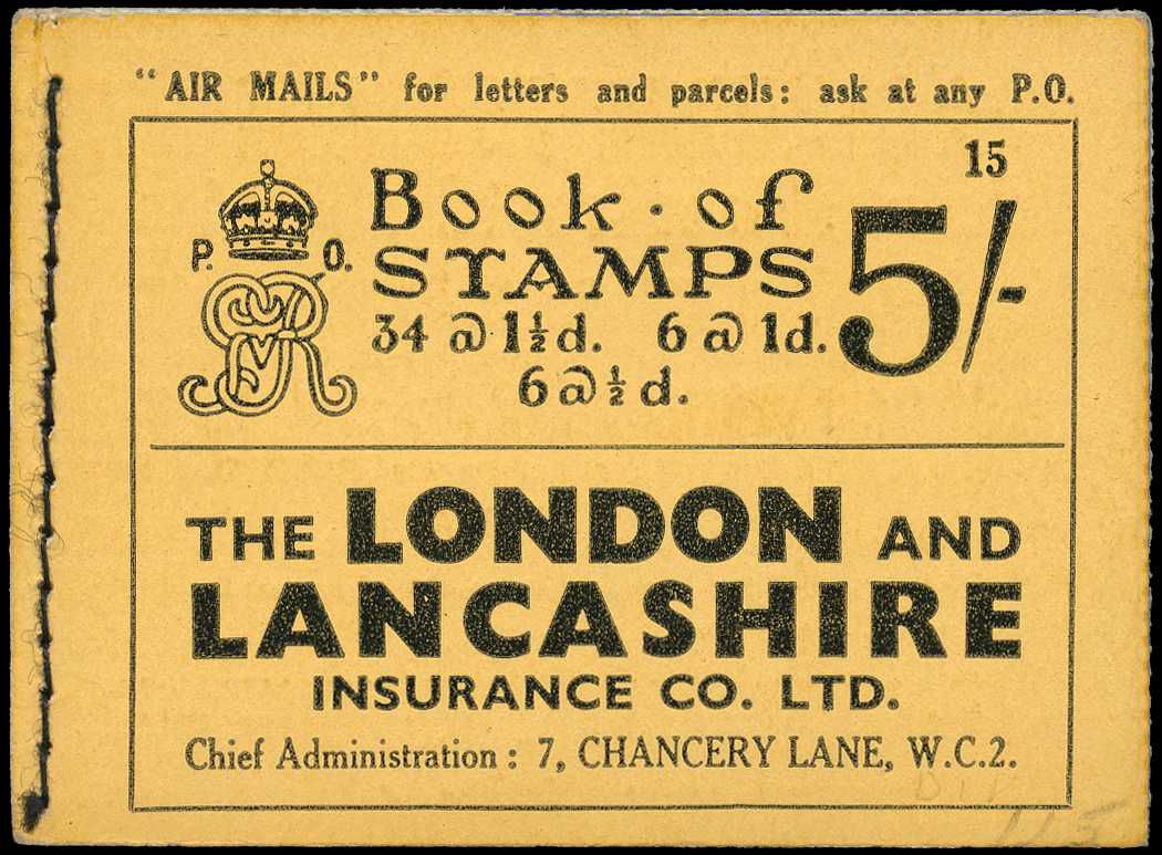 1935 (July Edition 15) 5s. booklet, buff...