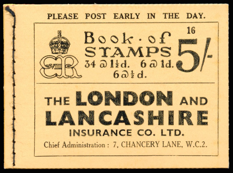 1937 5s Booklet (Edition No.16). A very fine...