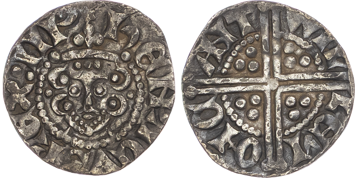 Henry III (1216-1272), AR Penny, Phase III (1250-1272), Type 3d1, Canterbury mint, Willem as moneyer, mm. 4.
