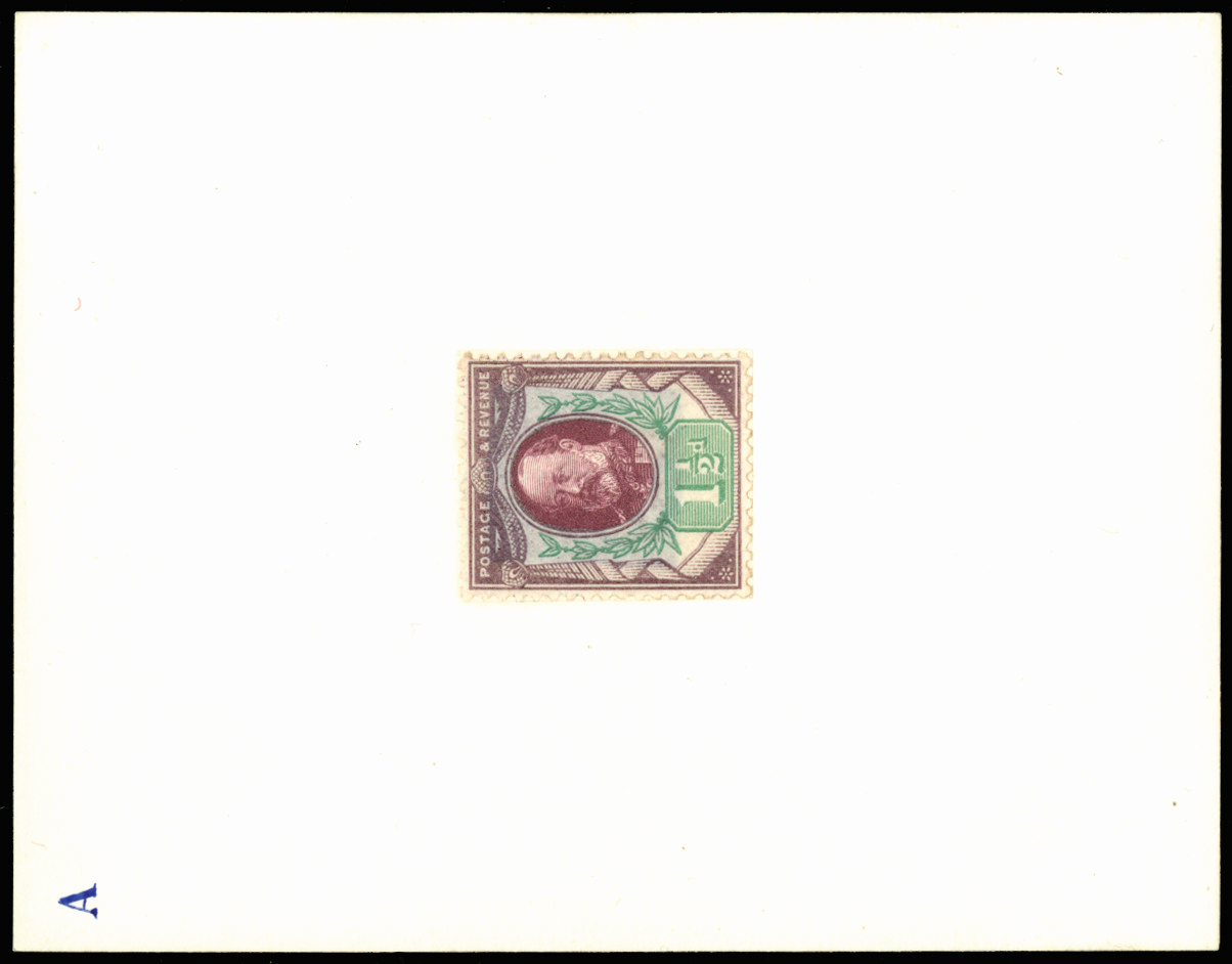 GB 1901 (ESSAY) SG221var