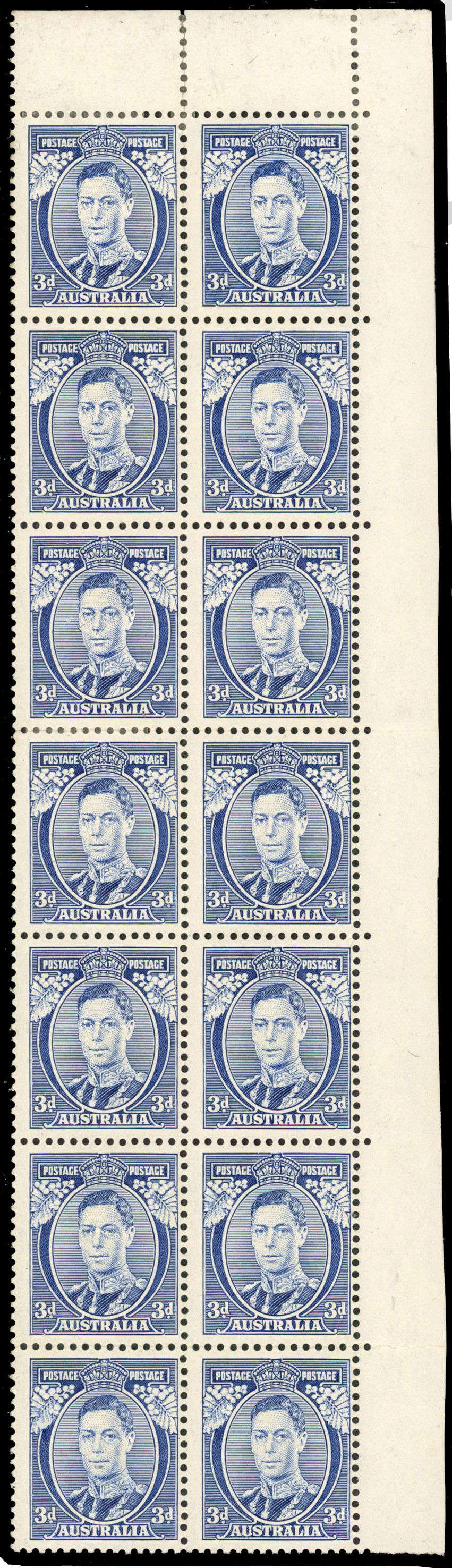 Australia SG 168a block mint