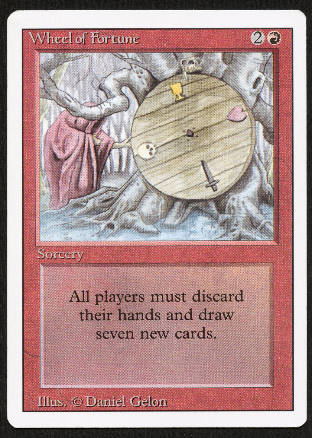 Wheel of Fortune - Revised - Light Play Condition