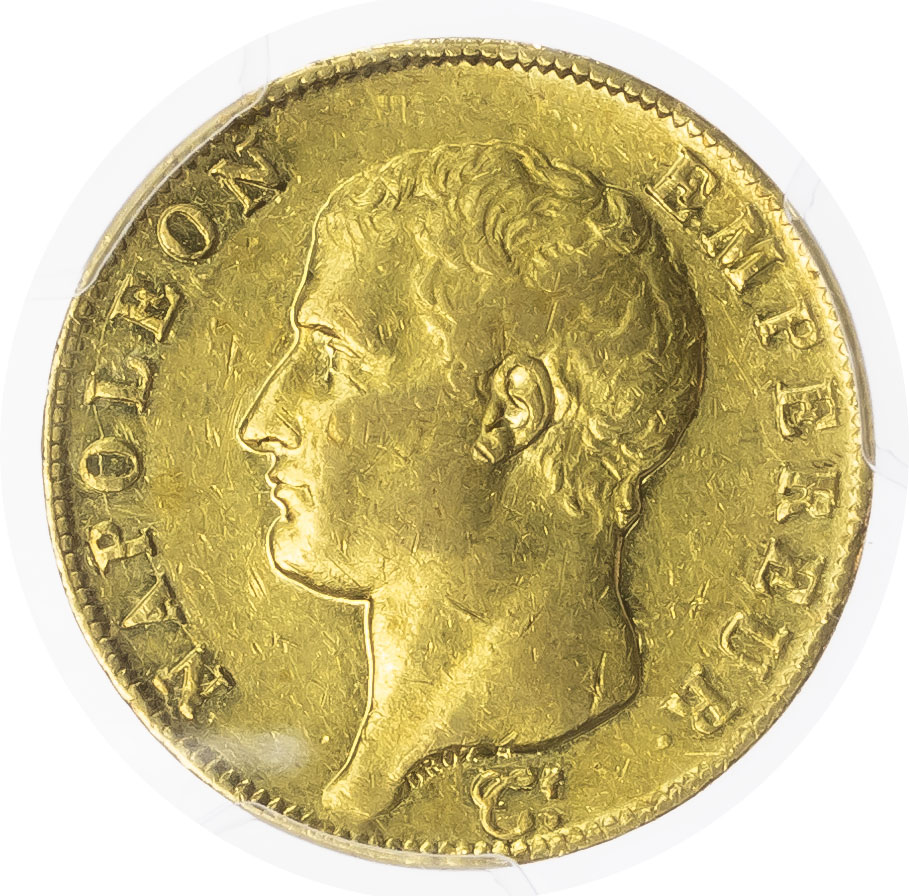 France. Napoleon I AV 40 Francs. 1806I. (Limoges). 