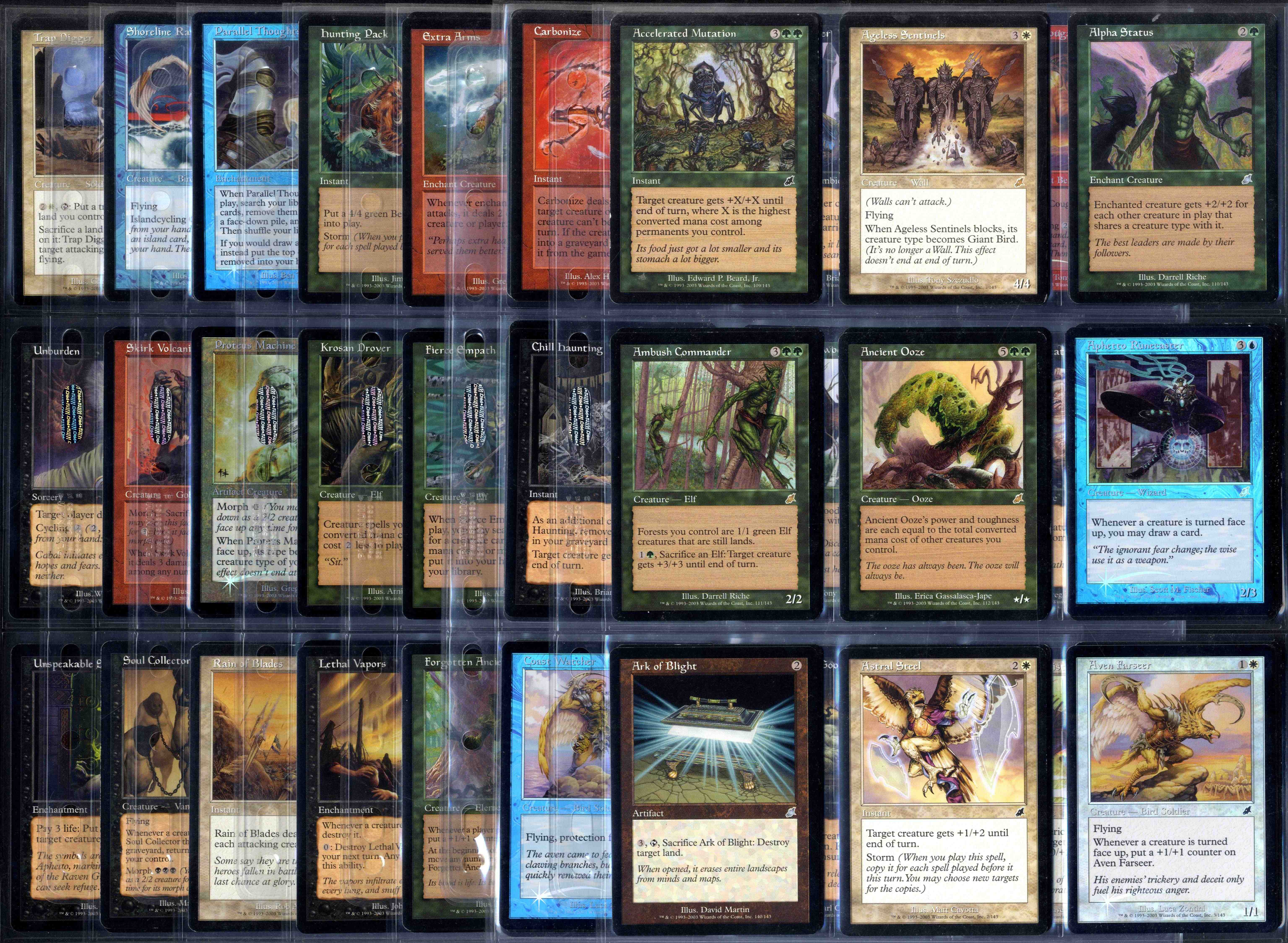 Scourge - Complete Set + Foils 