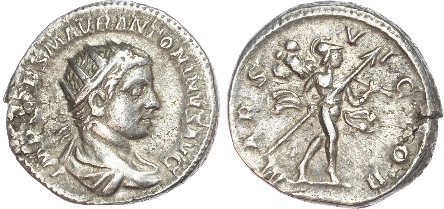 Elagabalus (AD 218-222) AR Antoninianus, Rome, 5.30g. 