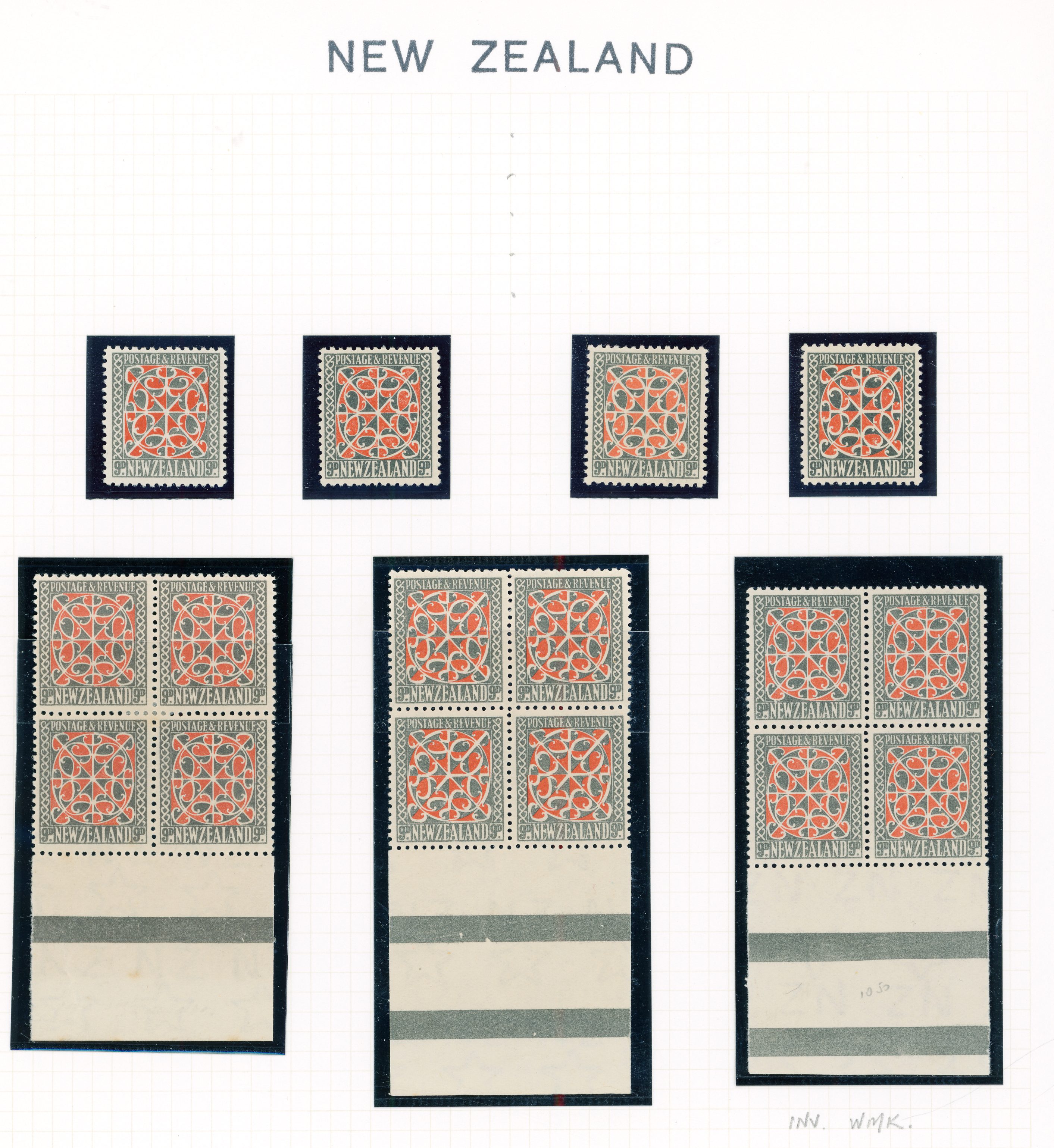 NZ SG 587, 631 collection mint