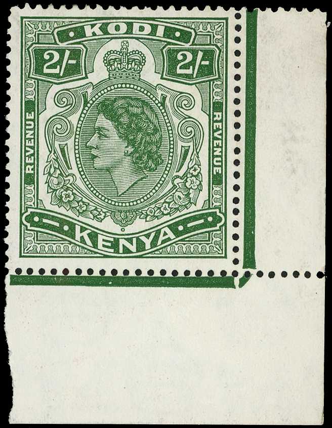 Revenues. 1954 2/- Kodi 2/- deep green,...