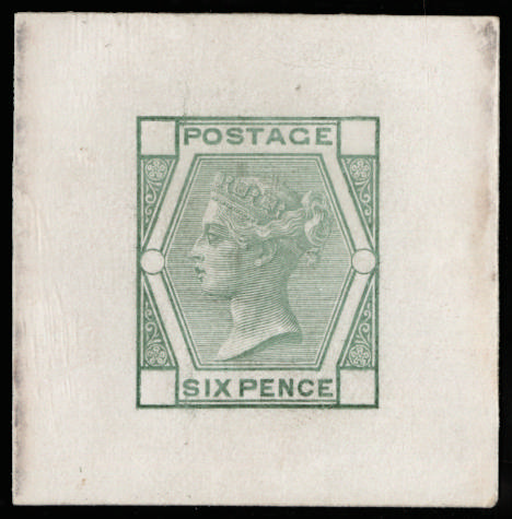 GB 1873 SG 147 6d Die Proof