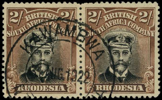 1922-4 2/- Head Die IIIB, perf 14, white...