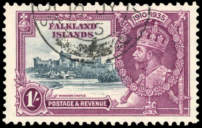 Falkland Islands SG 142c used