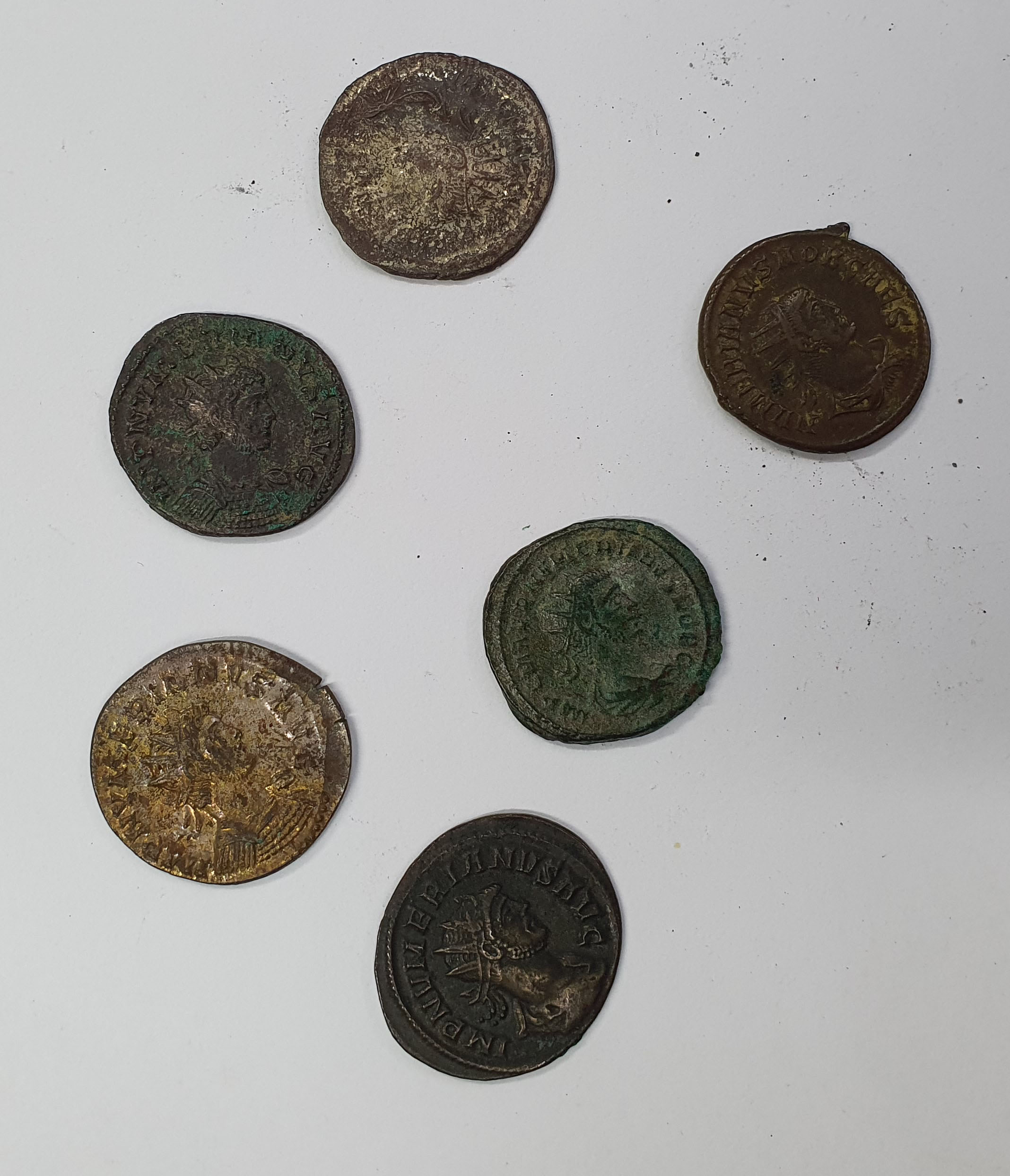 Group of 6 Numerian BI Antoniniani.