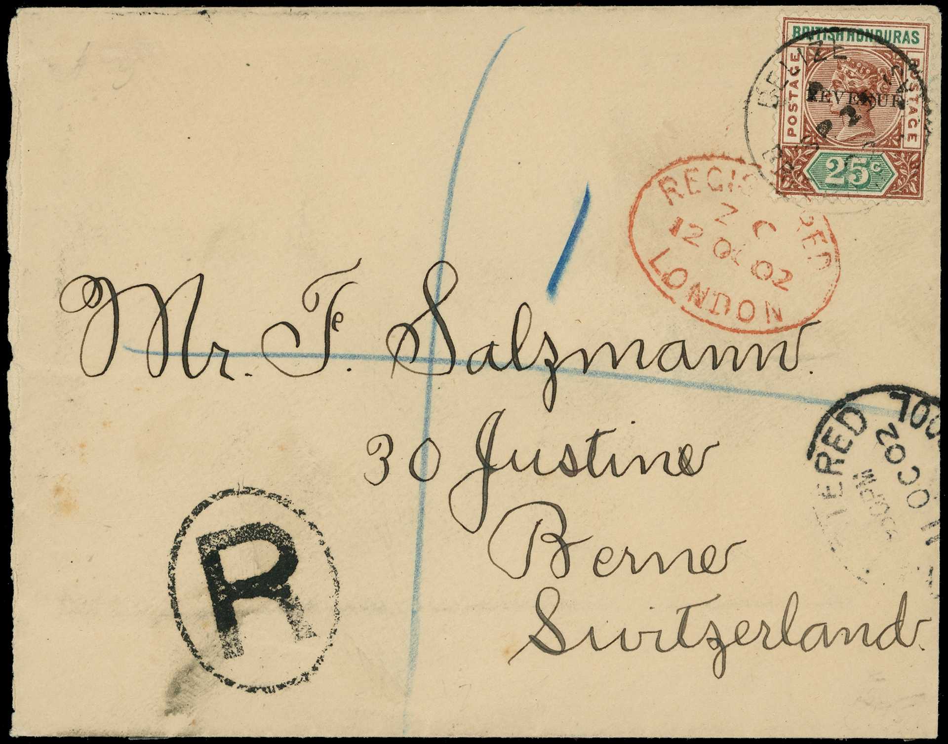 1899 Postage stamps overprinted 'REVENUE'...
