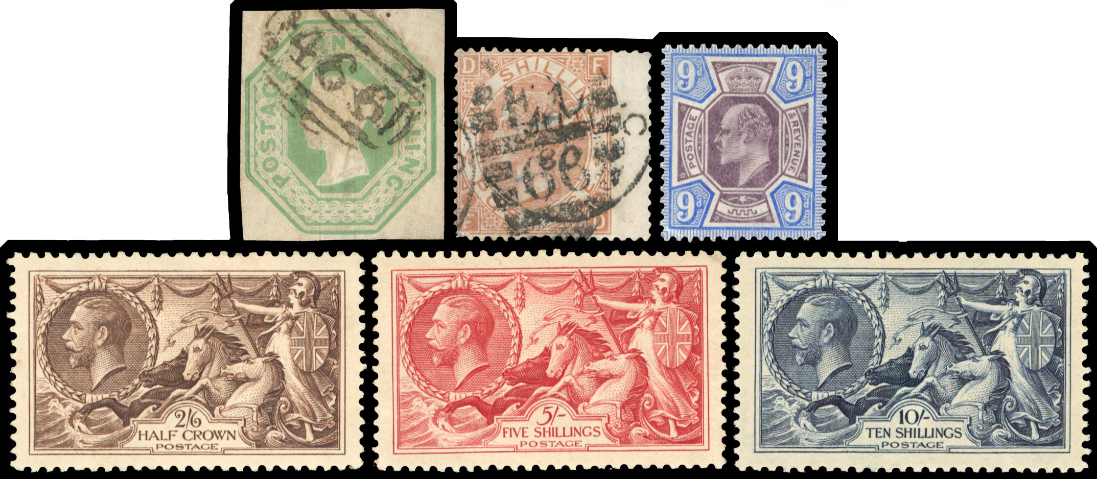 Great Britain 1847-1934 mint and used collection on stock card 
