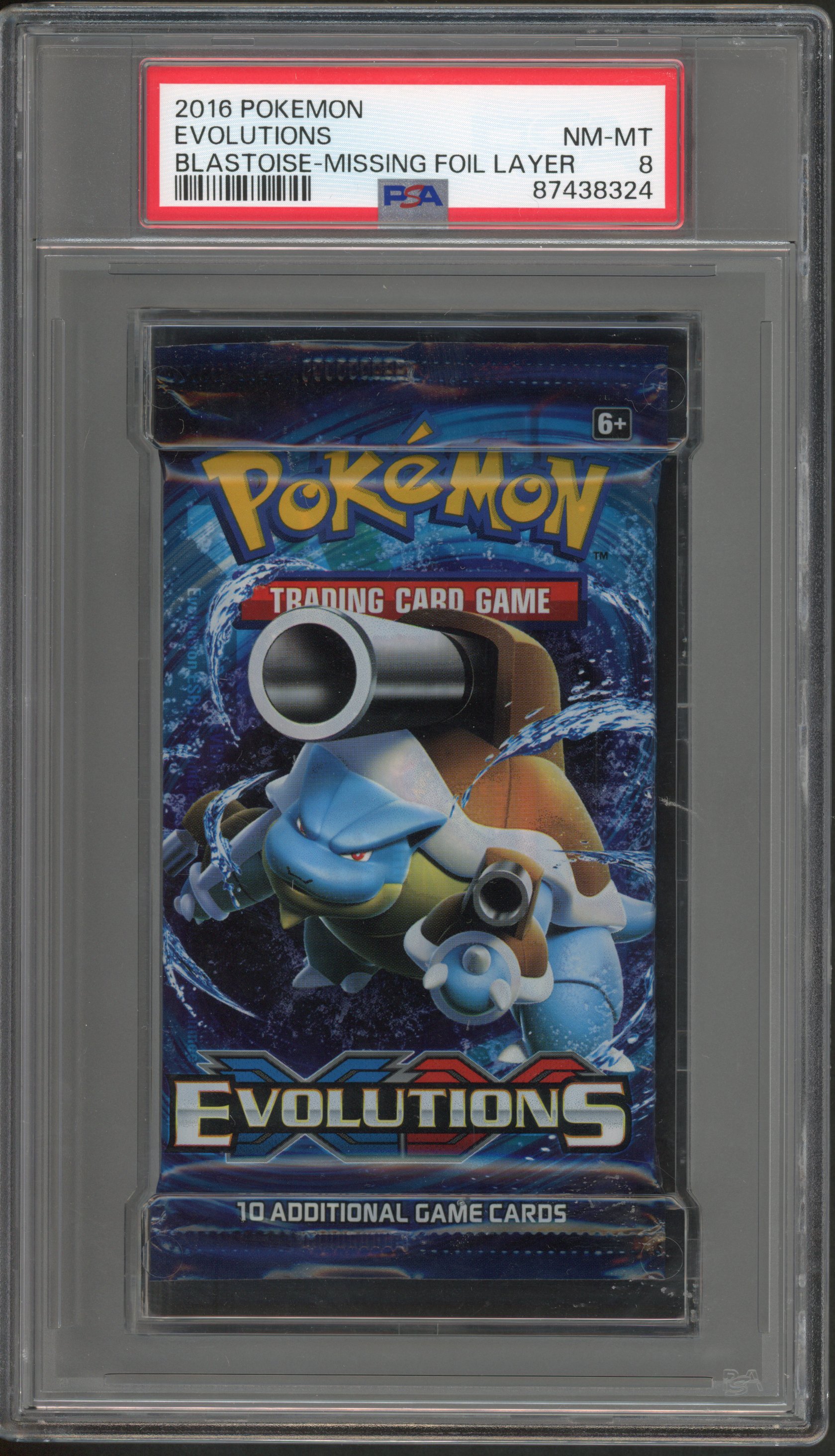 Pokemon TCG - PSA 8 Evolutions Error Pack