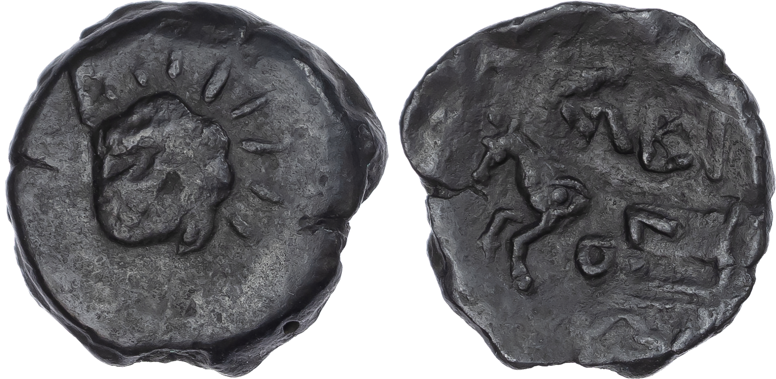 Skythia, Olbia Æ 22mm. Circa 250-225 BC.