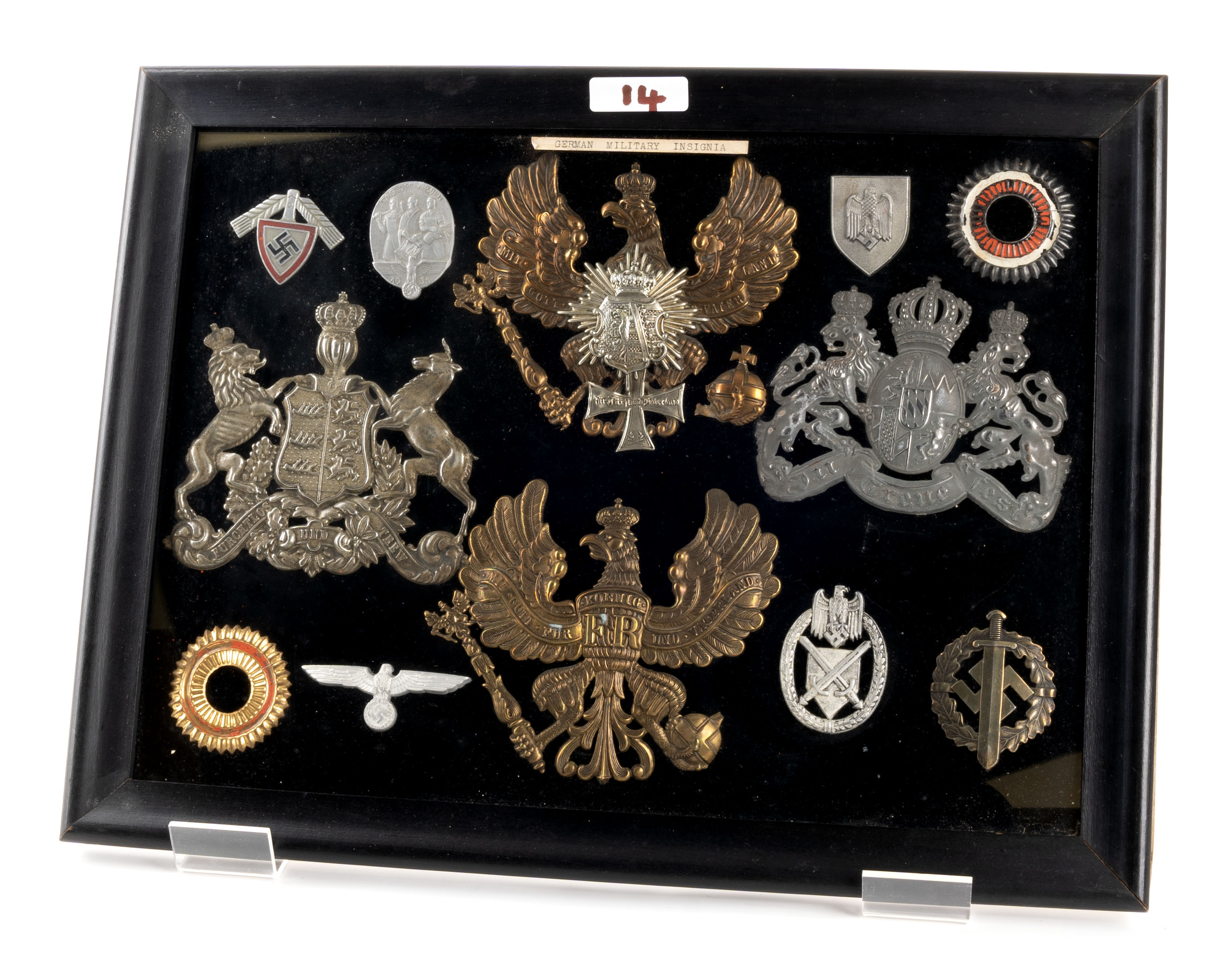 Badges - German Military Badges, many larger format, (12 items)
