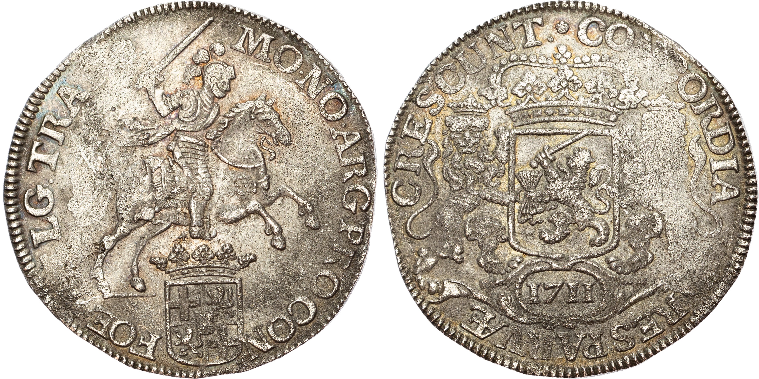 Netherlands, Utrecht, silver Ducaton, 1711