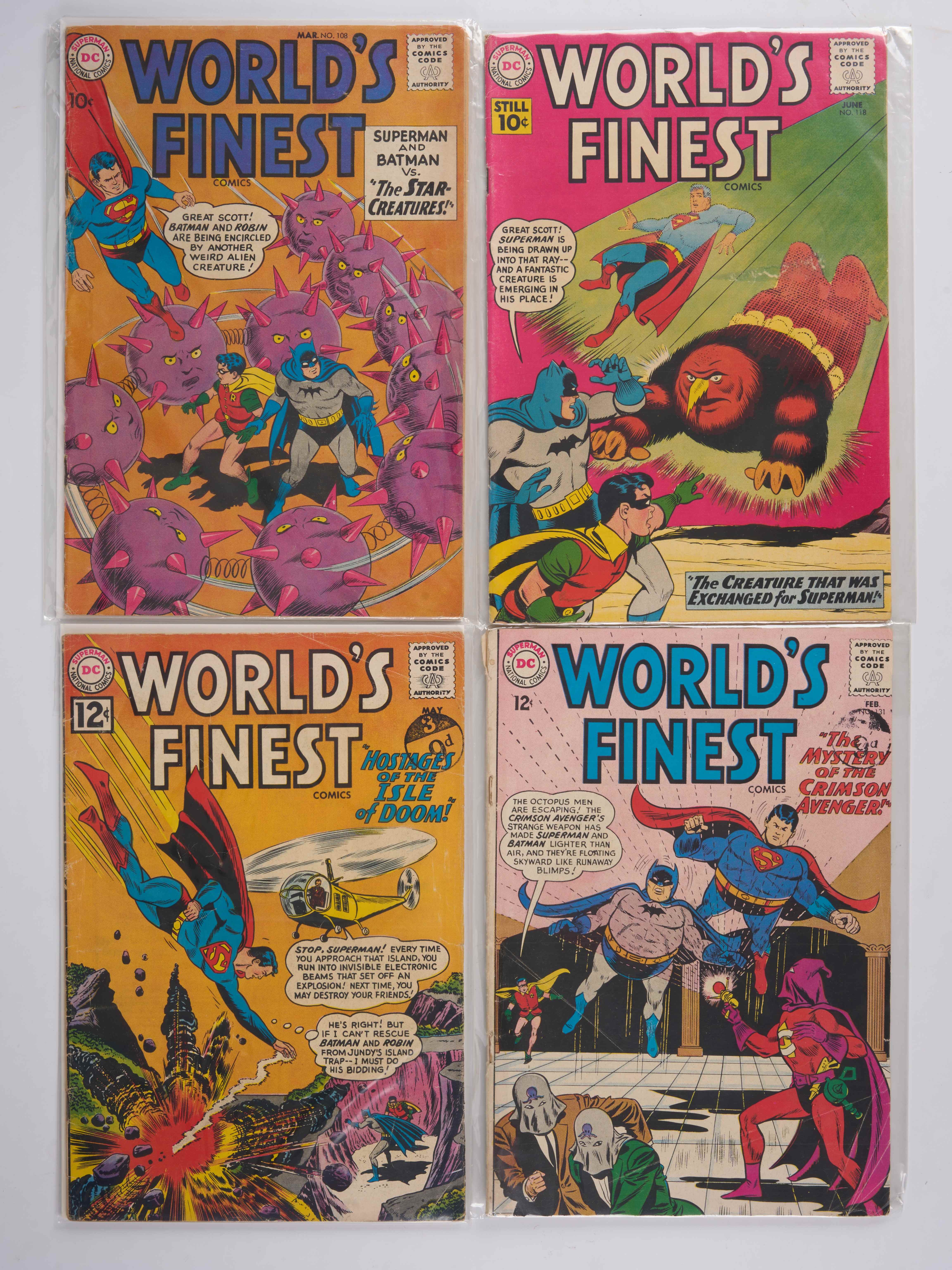 World's Finest Volume 1 (DC Comics, 1960-1981) Bundle of 39