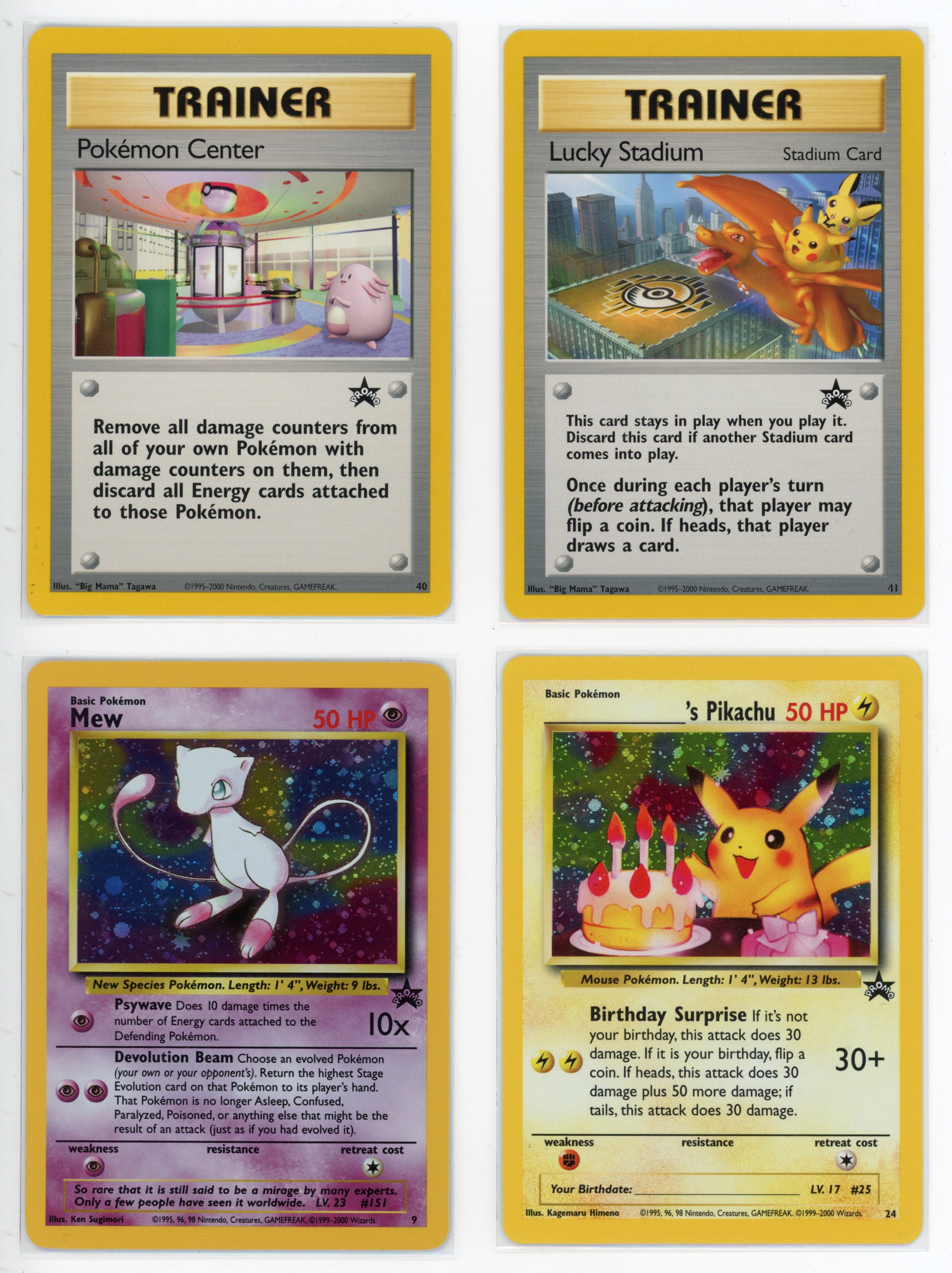 Complete WOTC Black Star Promo Set (x54 cards)