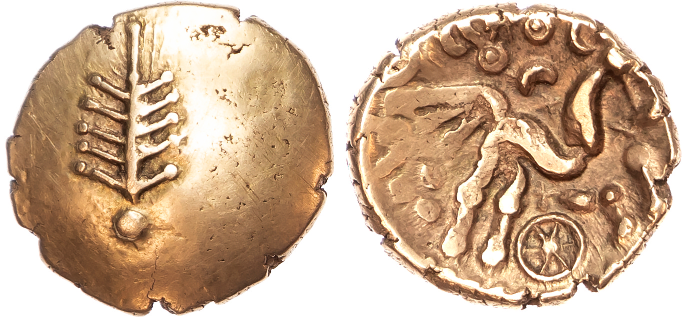 Dobunni, Corio (c. 20 BC – AD 5) AV Stater, 5.51g. 