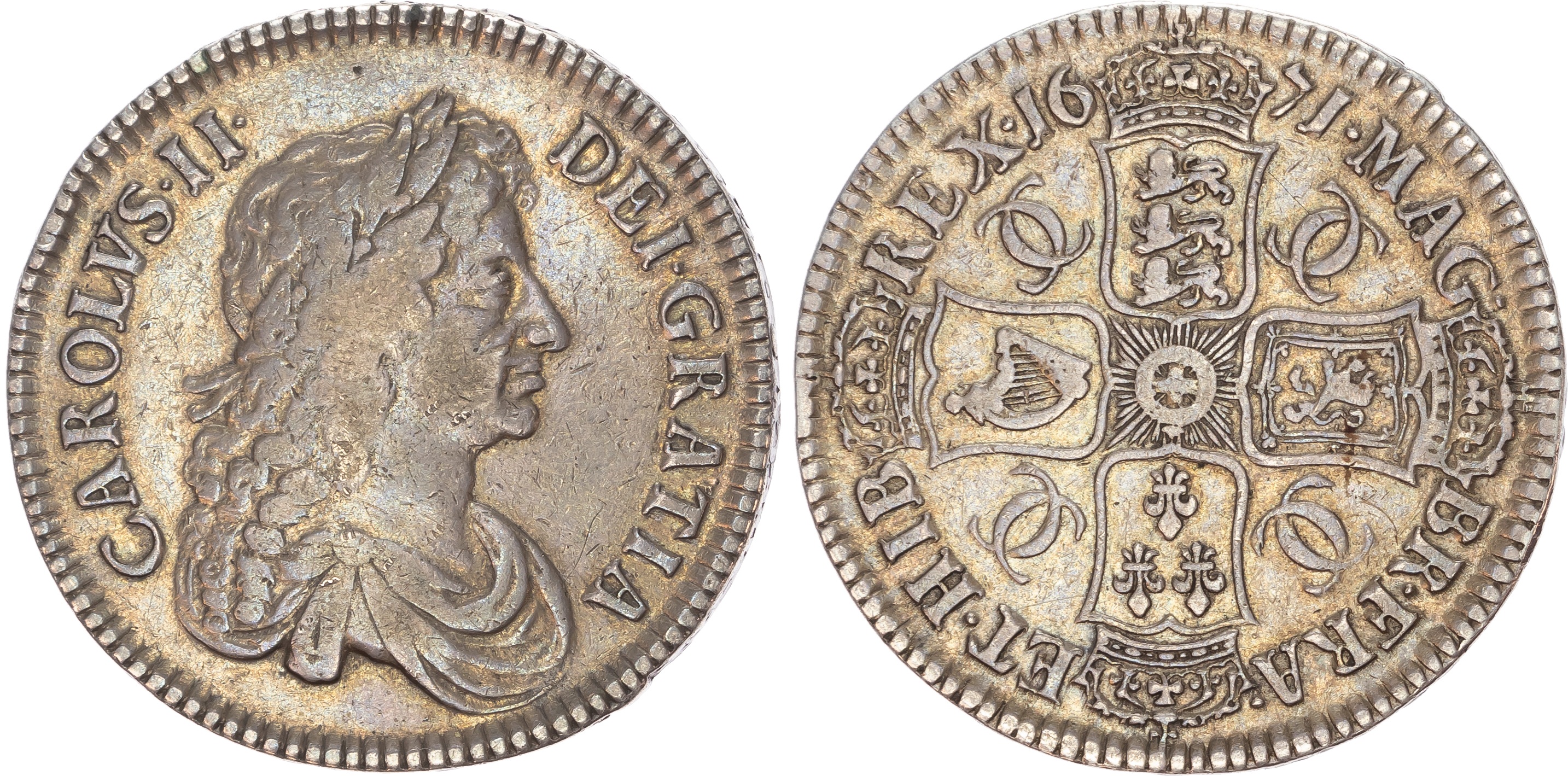 Charles II (1660-1685), Crown, 1671