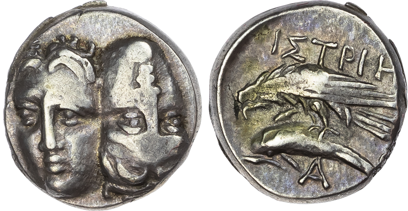 Moesia, Istros (c. 340/30-313 BC) AR Drachm, 6.30g. 