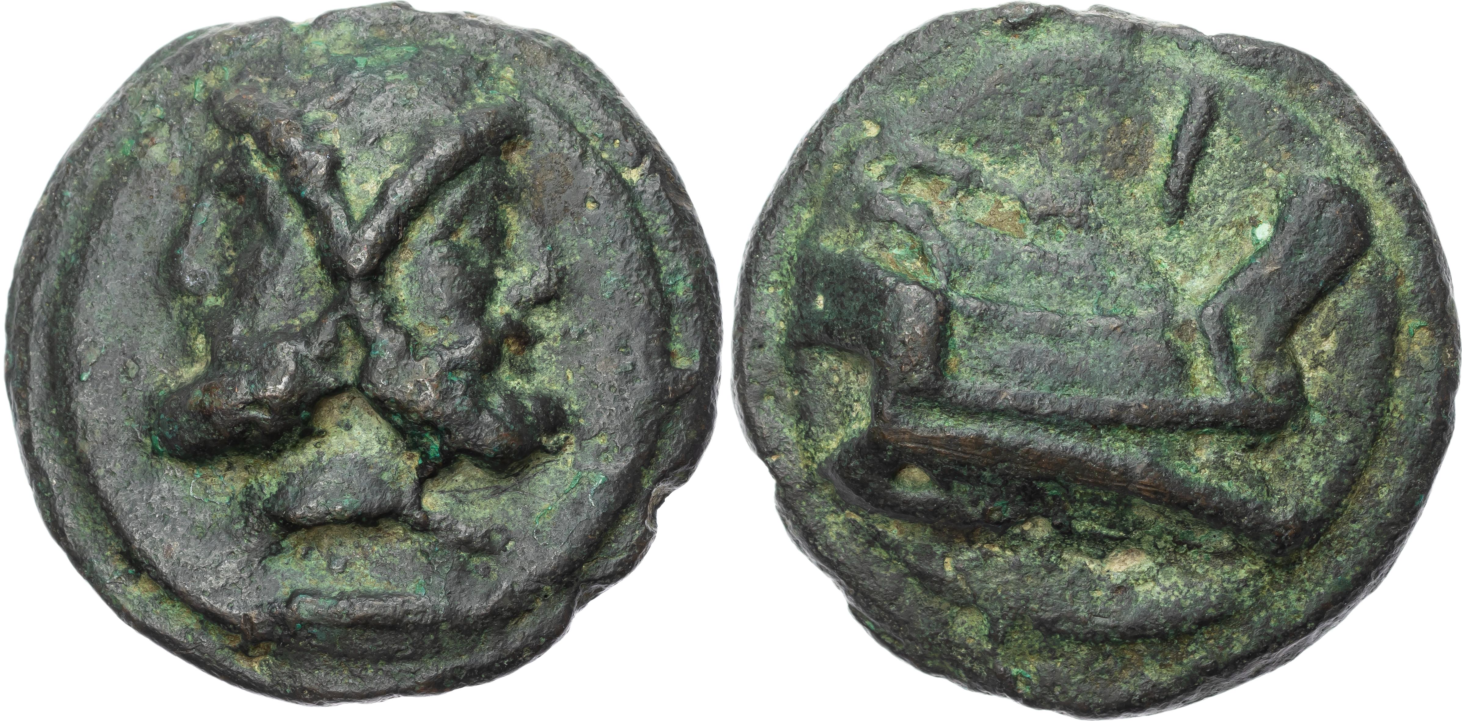 Anonymous (c. 225-217 BC) AE Aes Grave As, Rome, 257.85g. 