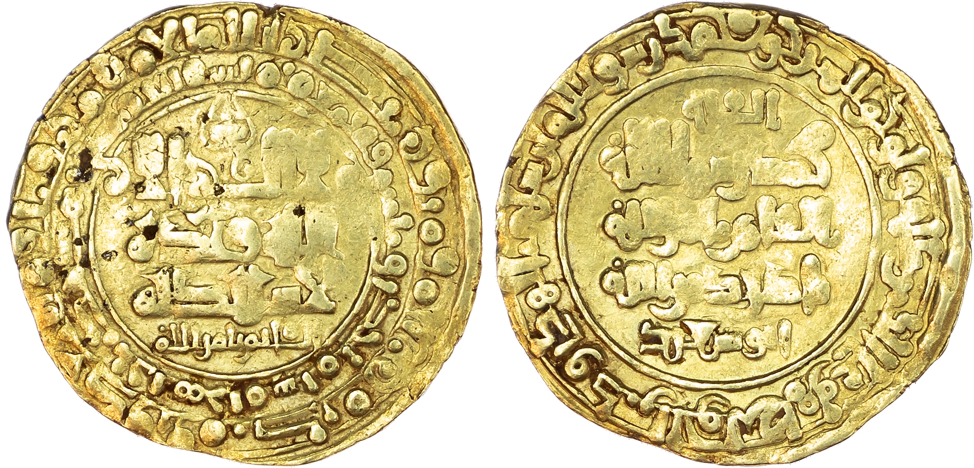 Ghaznavid, Mas’ud I (AH 421‑432 / 1031–1041 AD), gold Dinar, AH 431 / 1039/40 AD, Herat