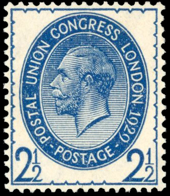 GB 1929 PUC 2½d blue, mint with watermark inverted