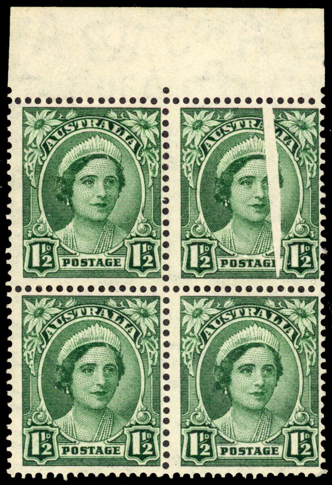 Australia SG 204 var block mint