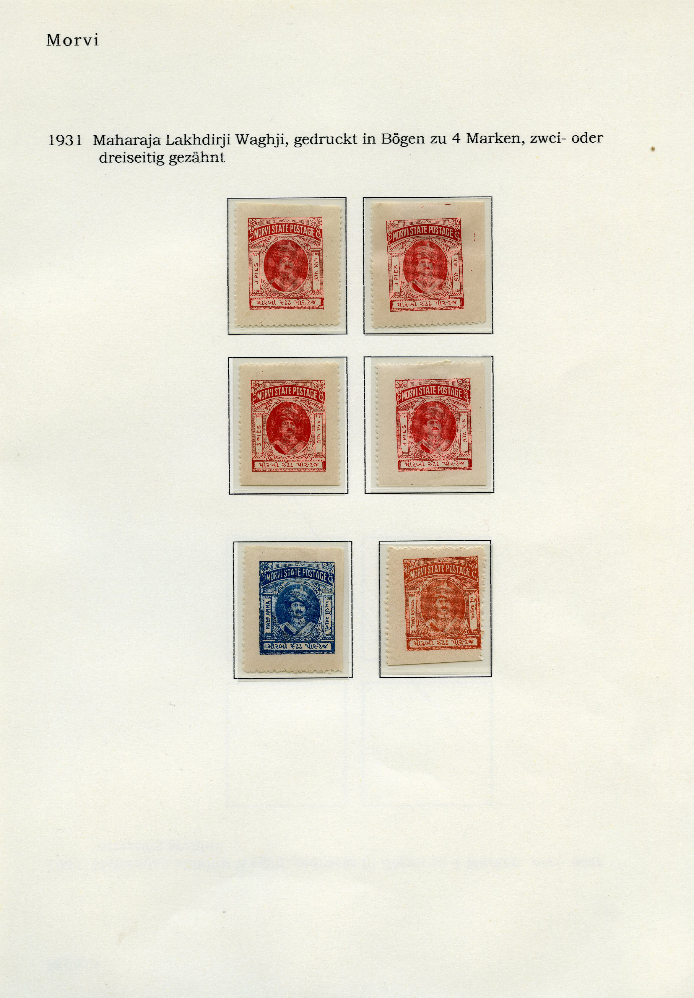 1931-48 mint and used neatly written-up...