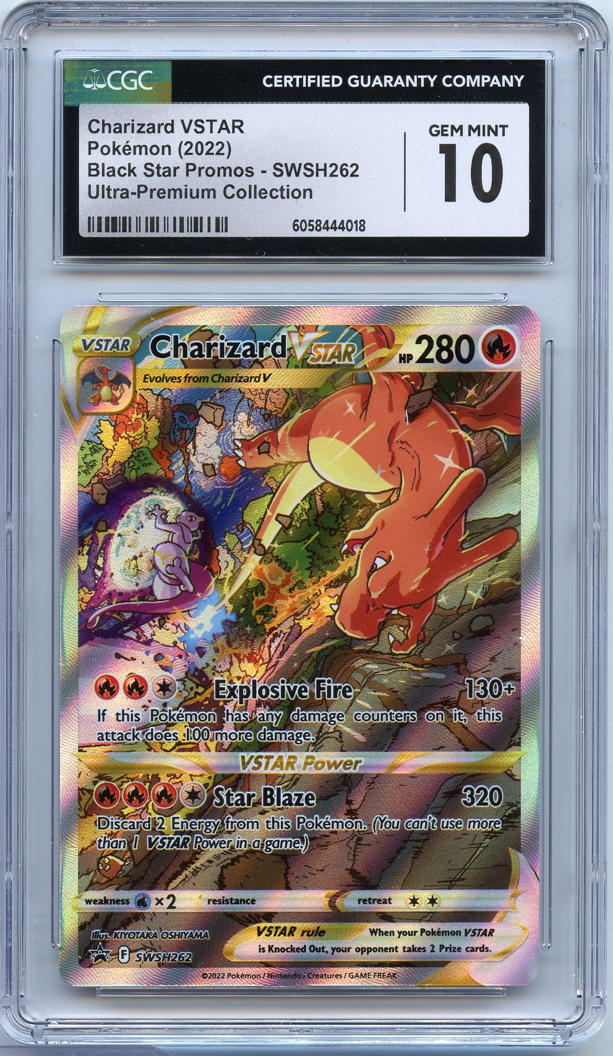 CGC 10 Charizard VSTAR #SWSH262 UPC Promo