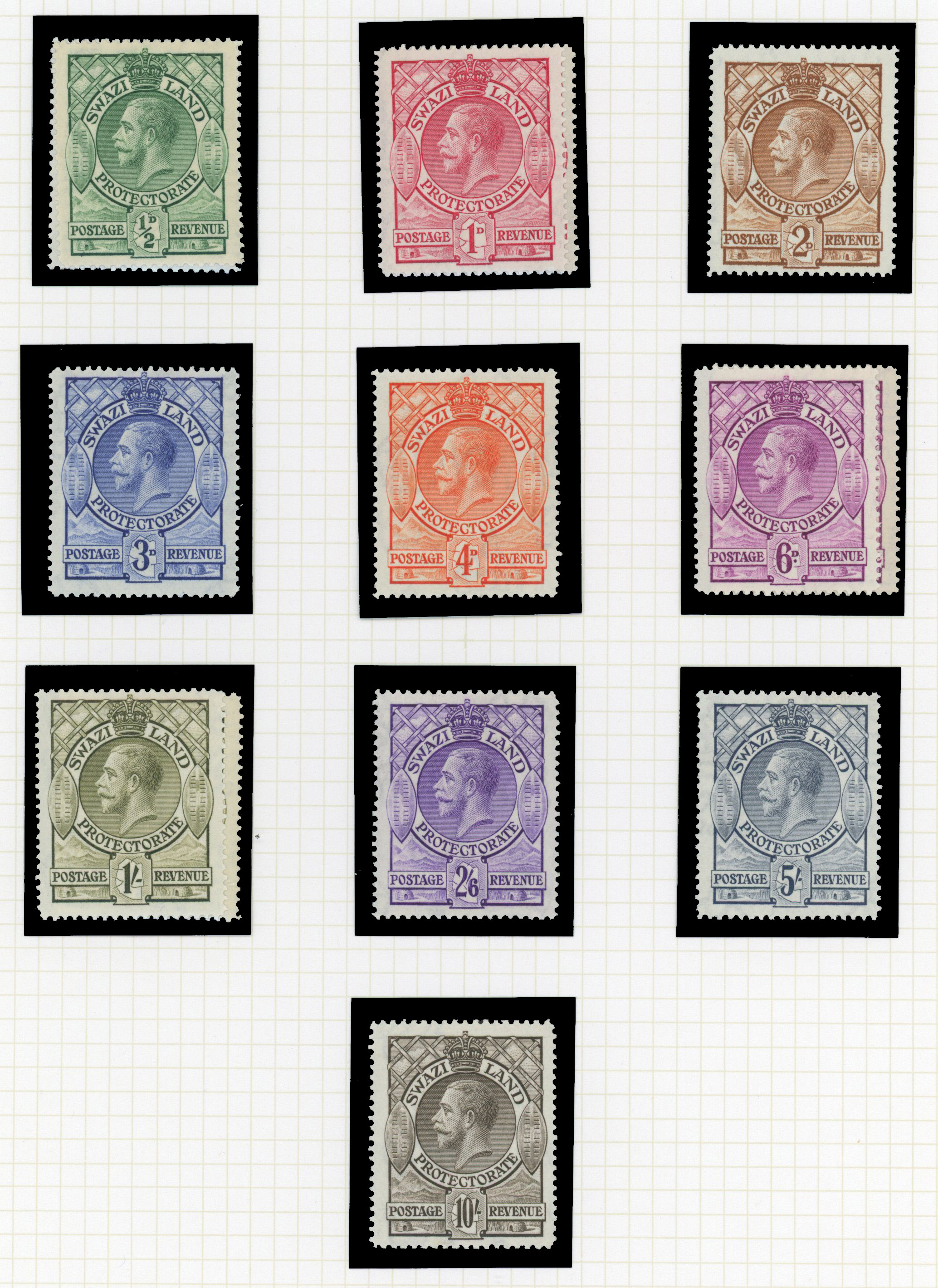 1933-75 mint and used collection arranged on album leaves