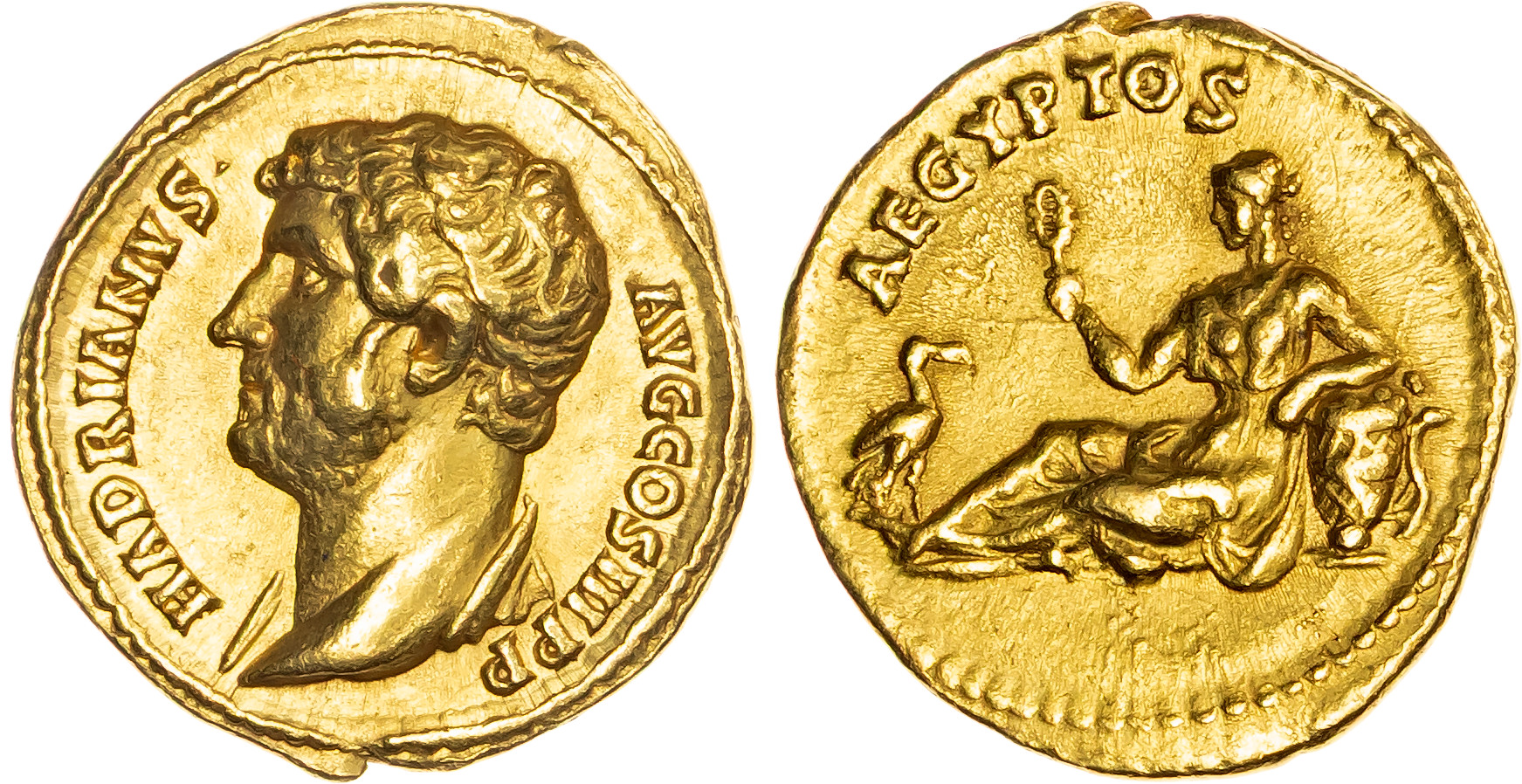 Hadrian (AD 117-138) AV Aureus, Rome, AD 134-138, 7.35g.