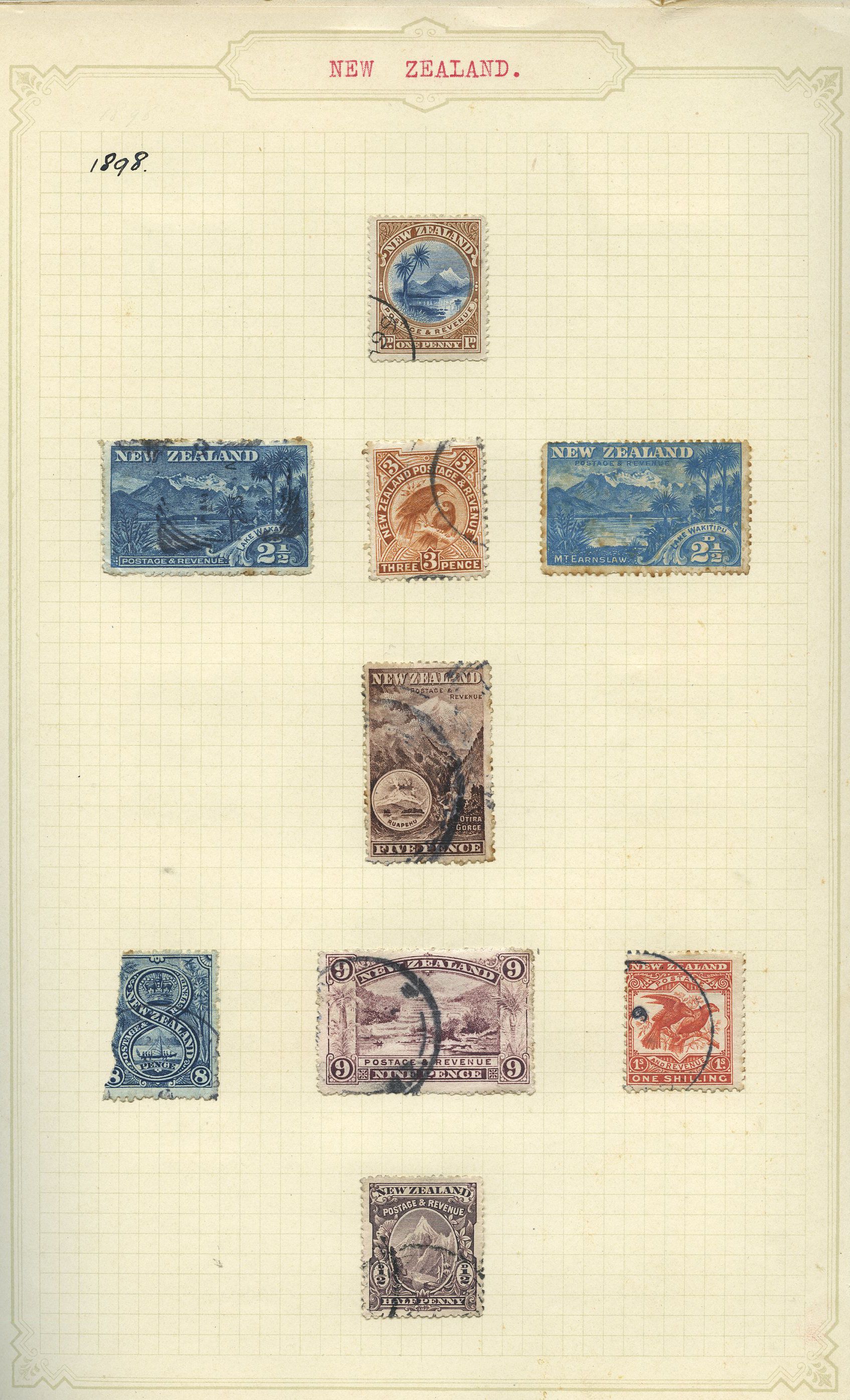 1898-1970 mixed mint and used collection in...