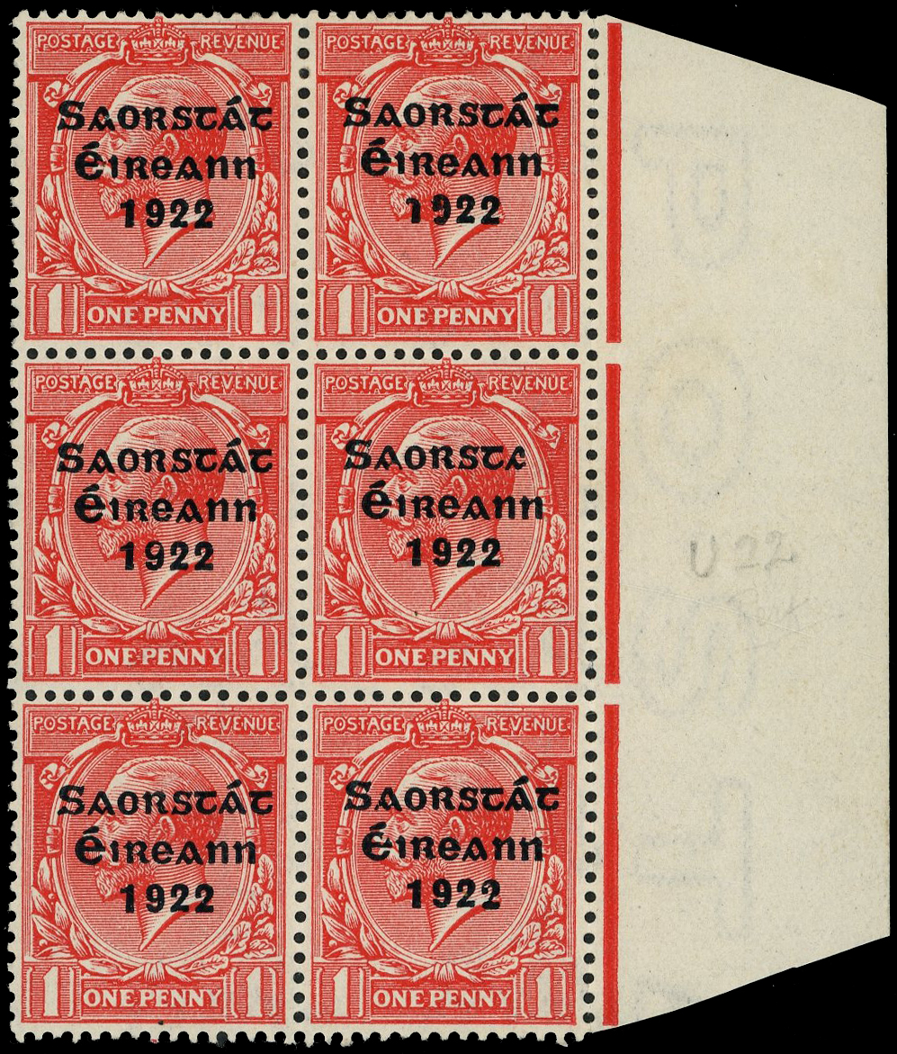 IRELAND 1922 SG53/a Mint