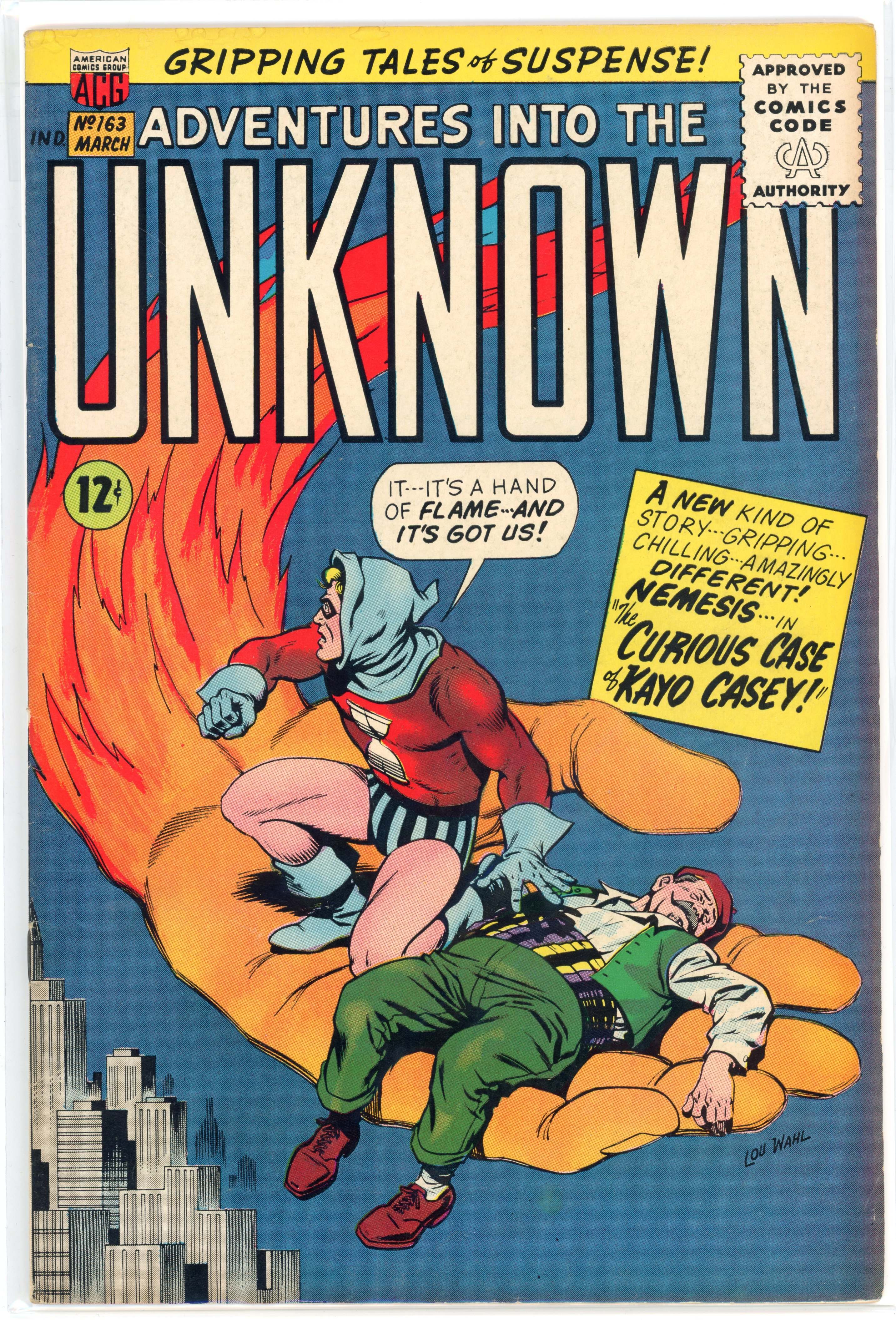 Adventures Into The Unknown #163 (ACG, 1966)