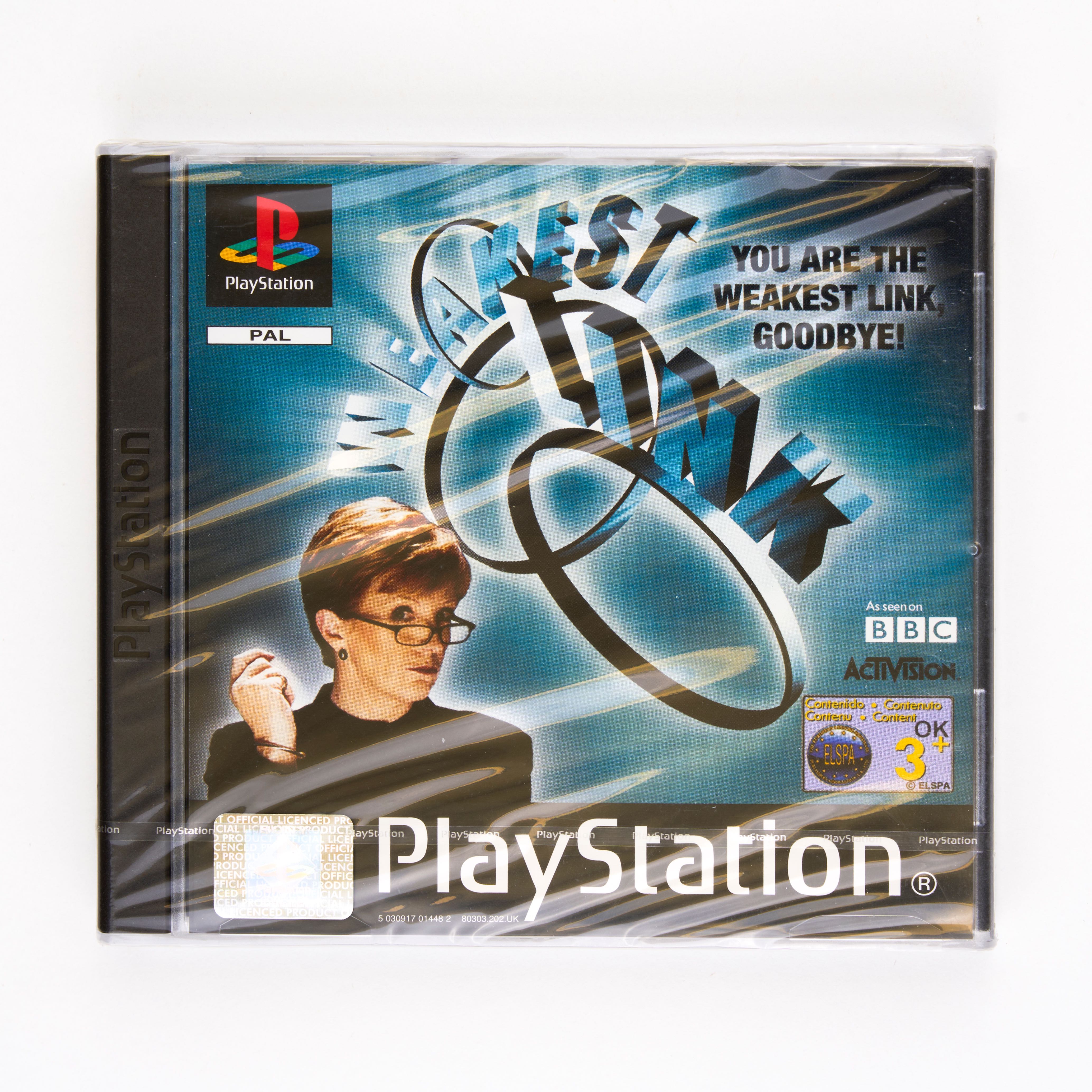 Sony  - The Weakest Link PAL - Playstation  - Sealed 