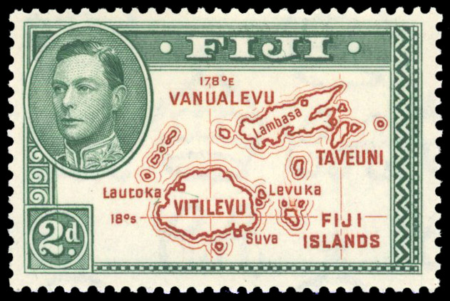 Fiji SG 253b Scratch through value U/M 
