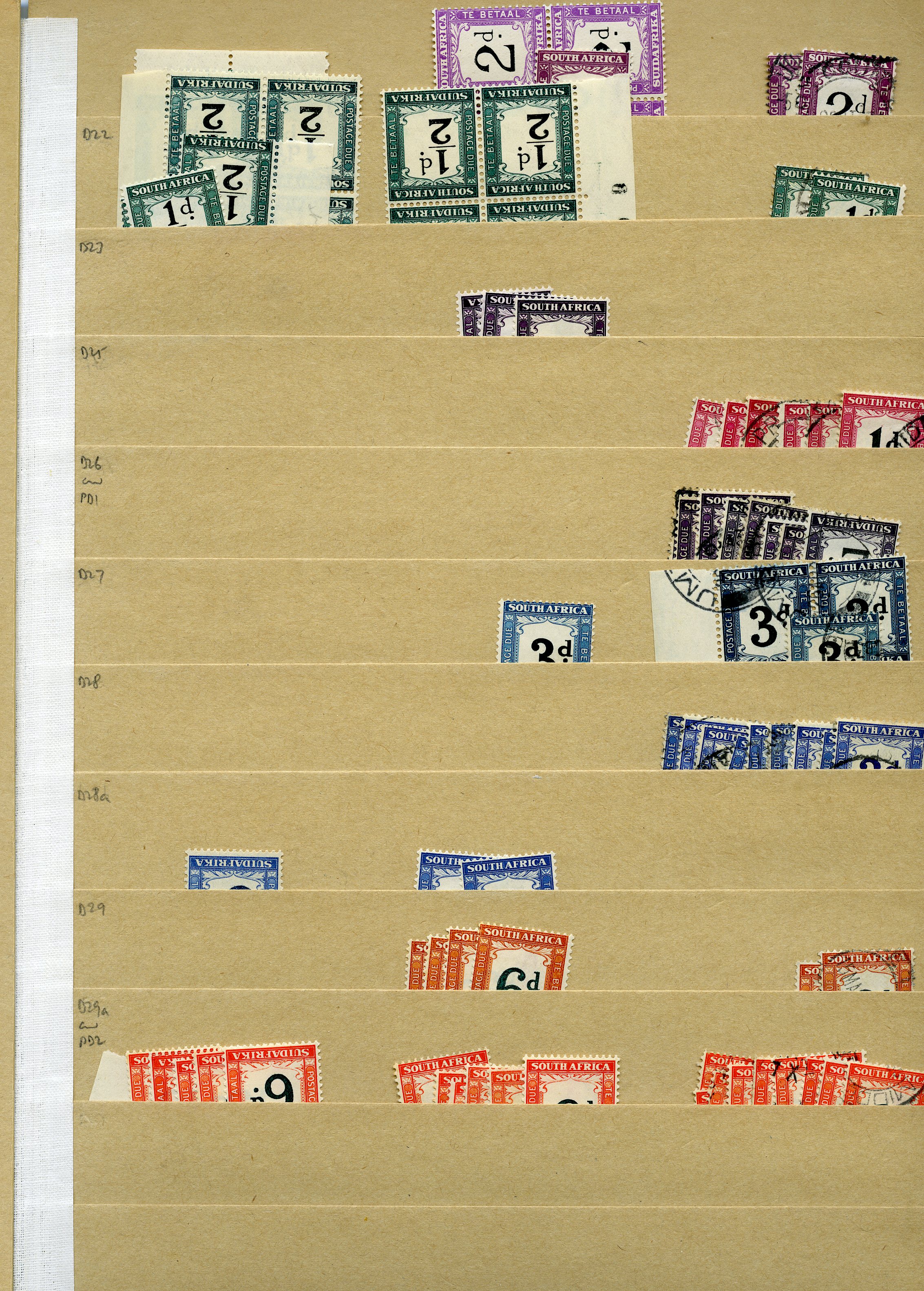 KG VI Postage Dues and Officials stock on...