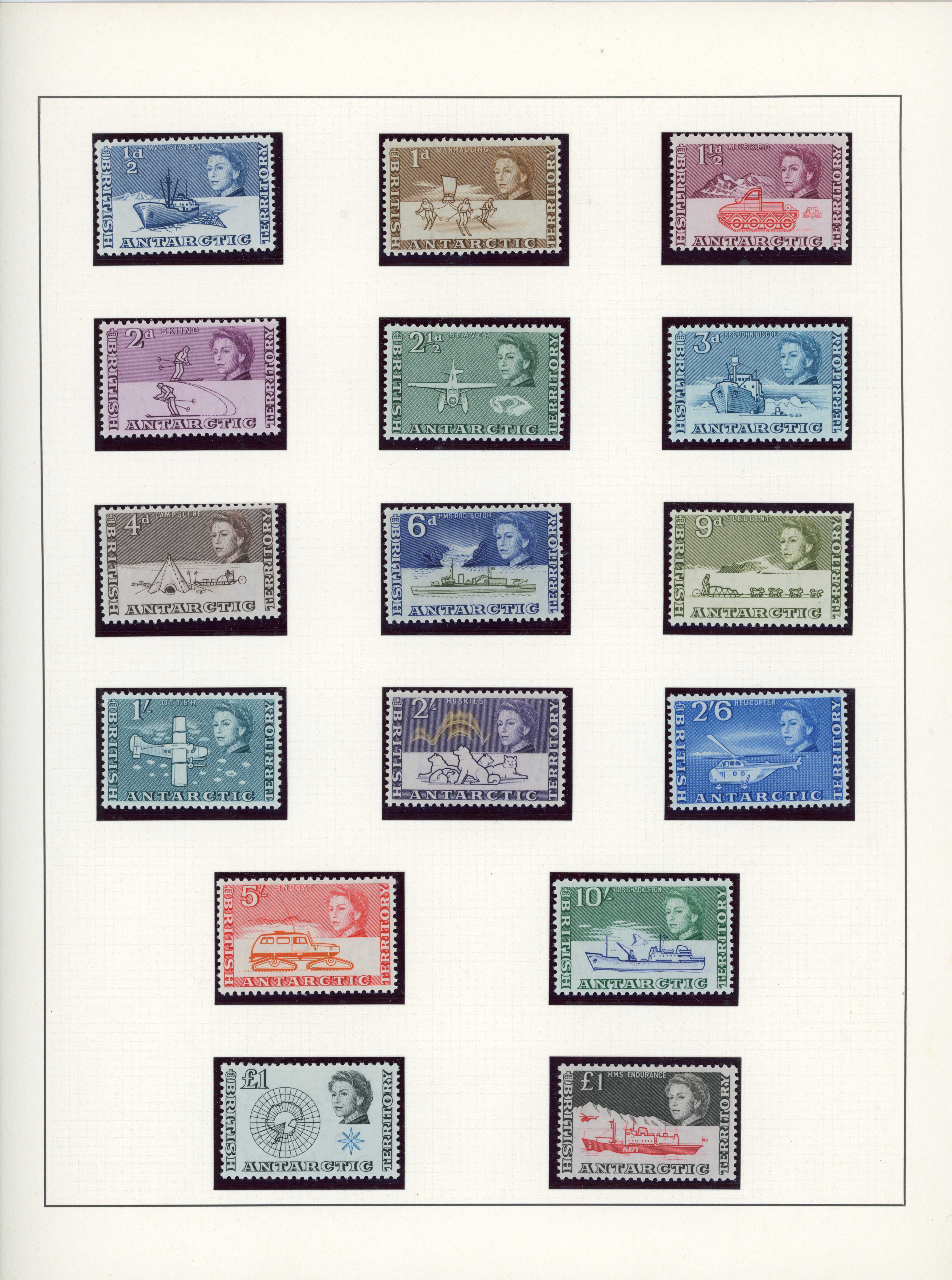 British Antarctic Territory 1963-1993 collection mint