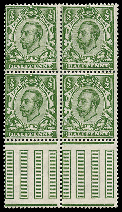 GB 1912  SG338a Mint No cross on crown